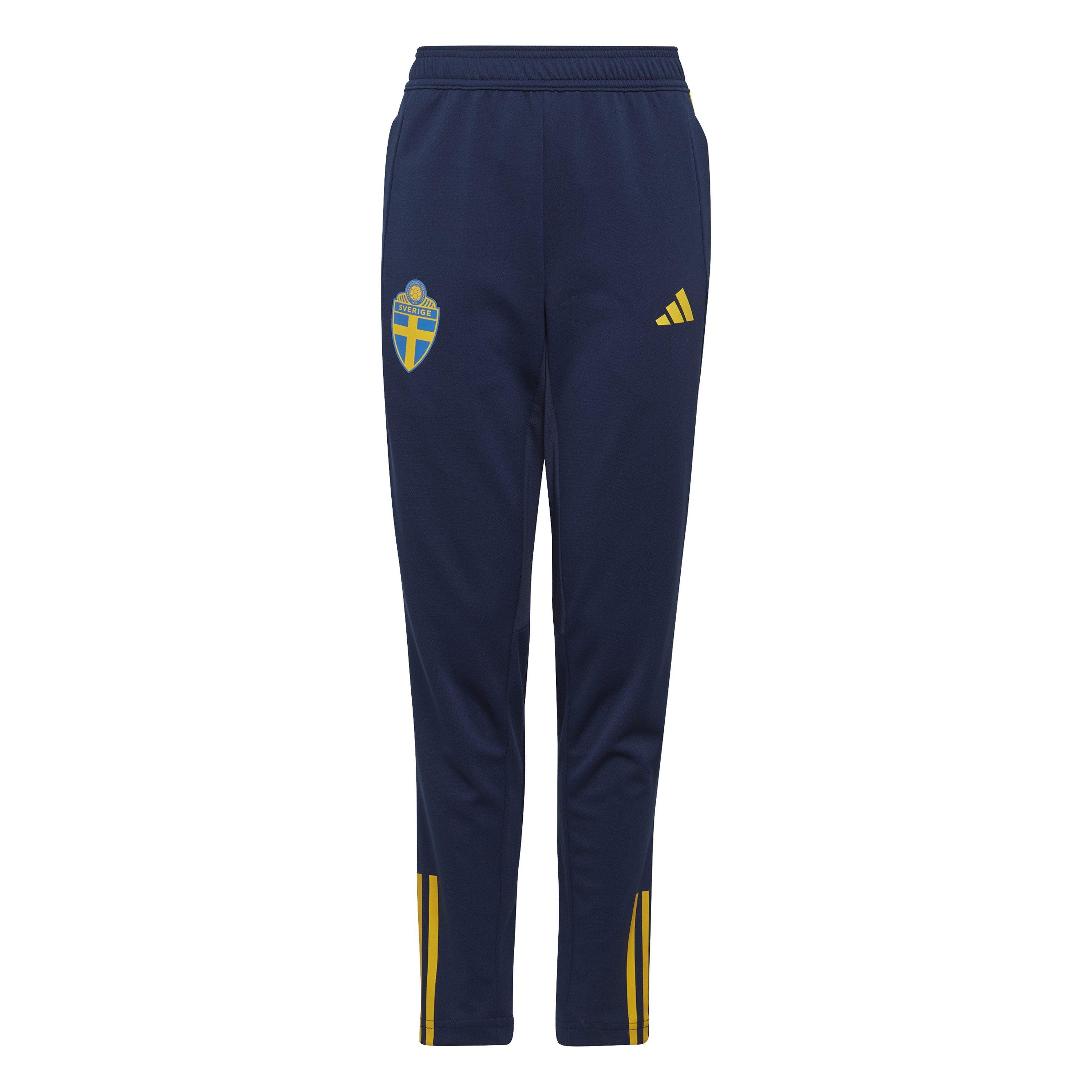 Team Navy Blue - adidas - Kids adidas Sweden Training Tracksuit Bottoms 2022 - 1
