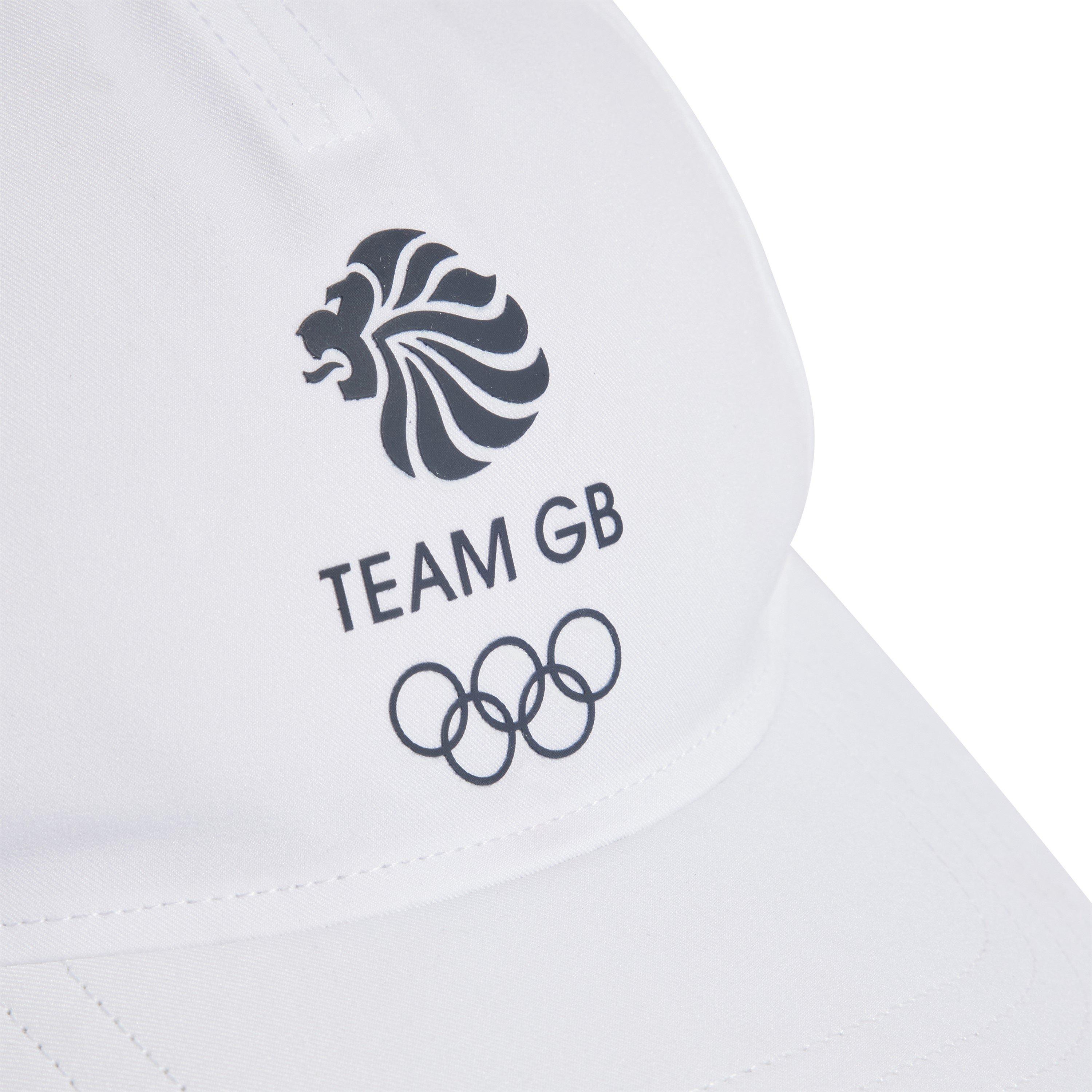 White - adidas - Team Gb Bb Cap Baseball Unisex Kids - 3