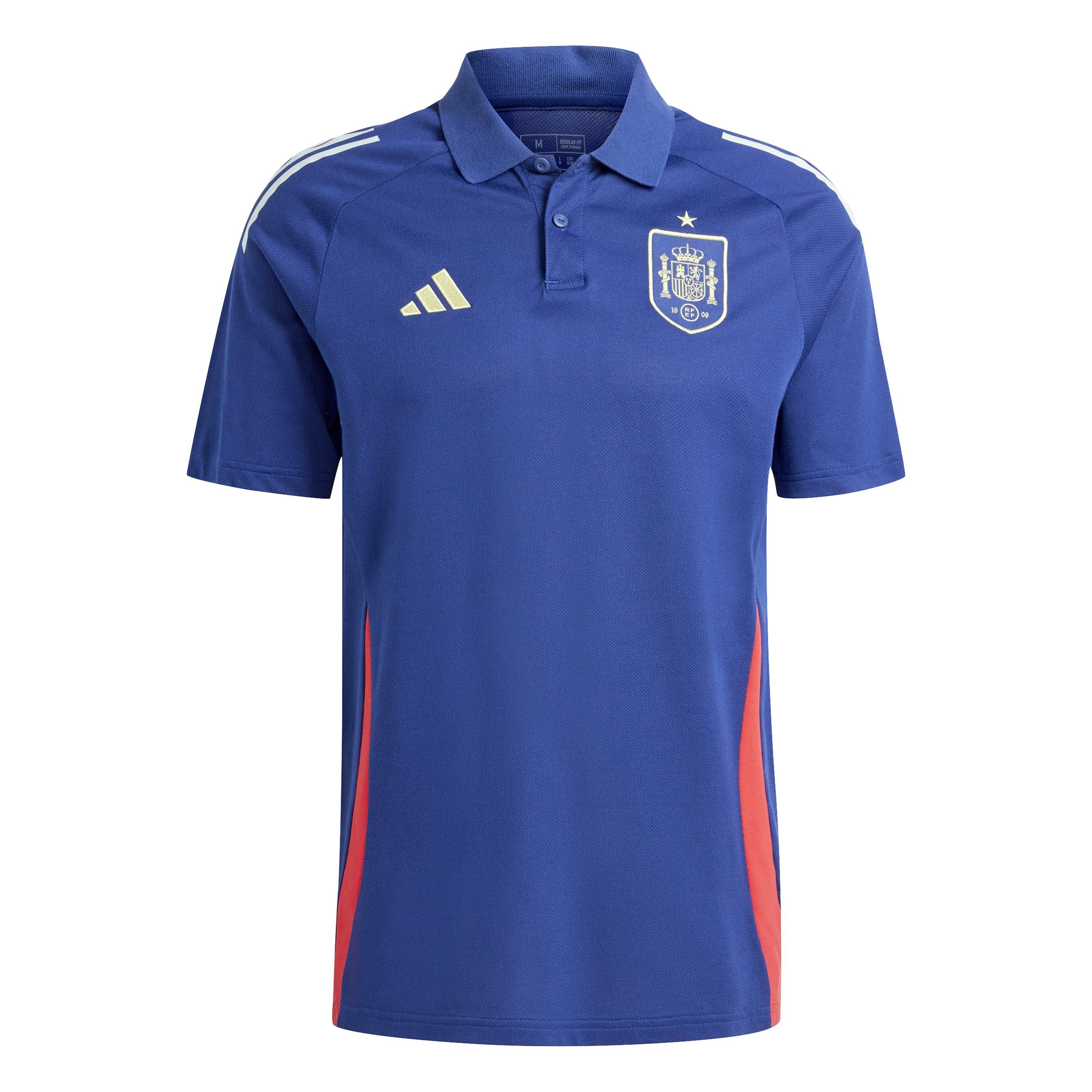 Victory Blue/Rd - adidas - Mens adidas Spain Polo Shirt - 1