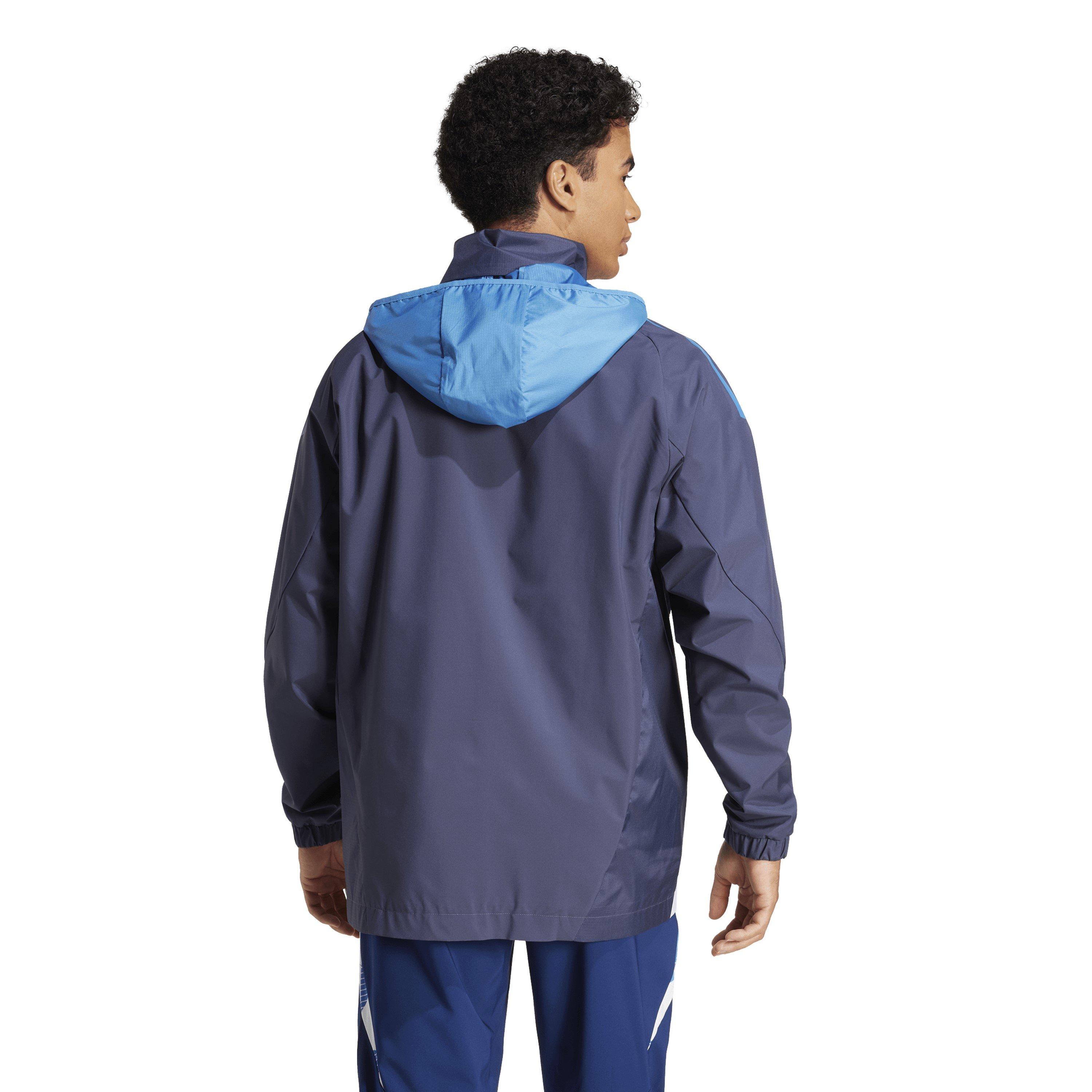 Shadow Navy - adidas - Ffr Aw Rain J M Anorak Mens - 3