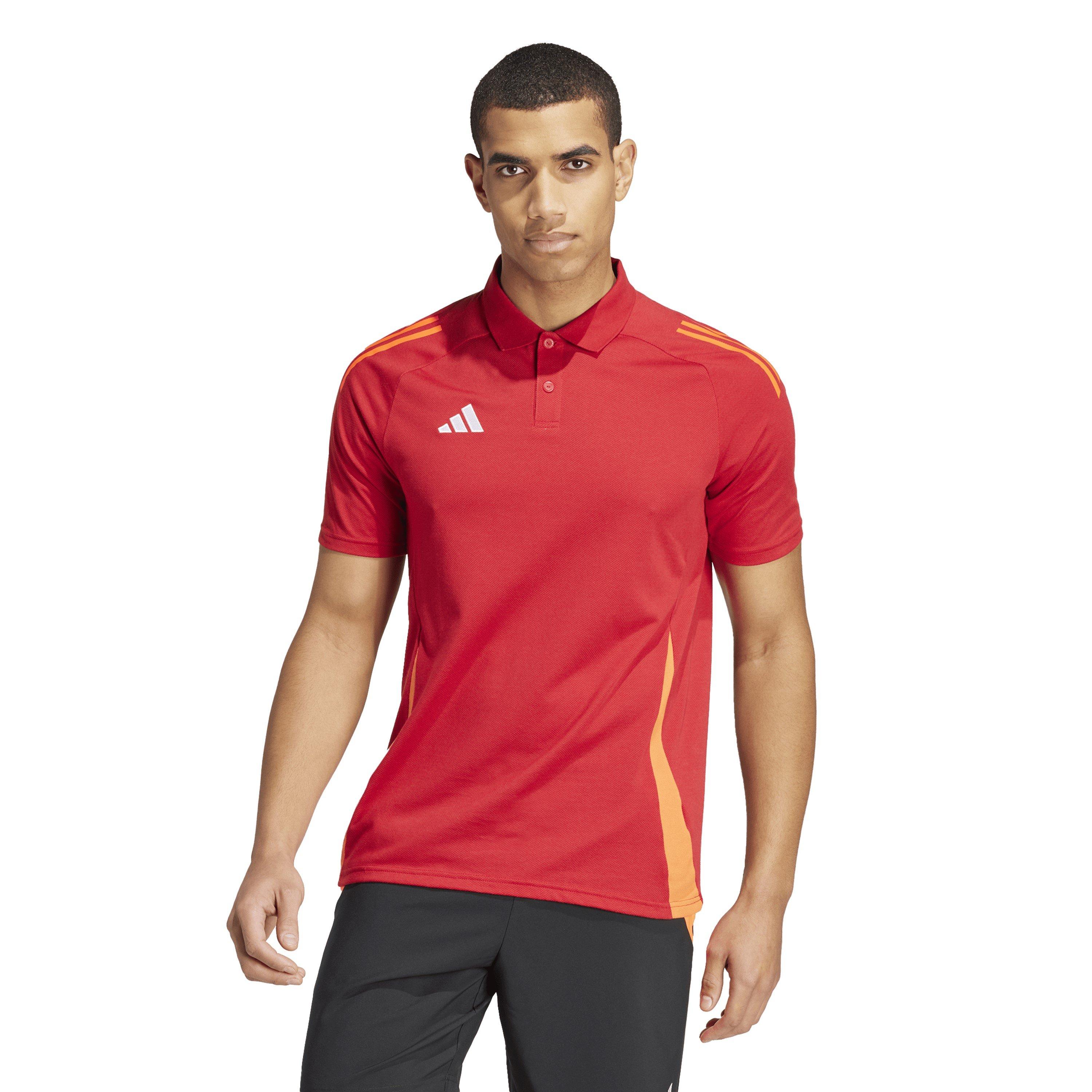 Power Red - adidas - Tiro24 C Polo Shirt Mens - 2