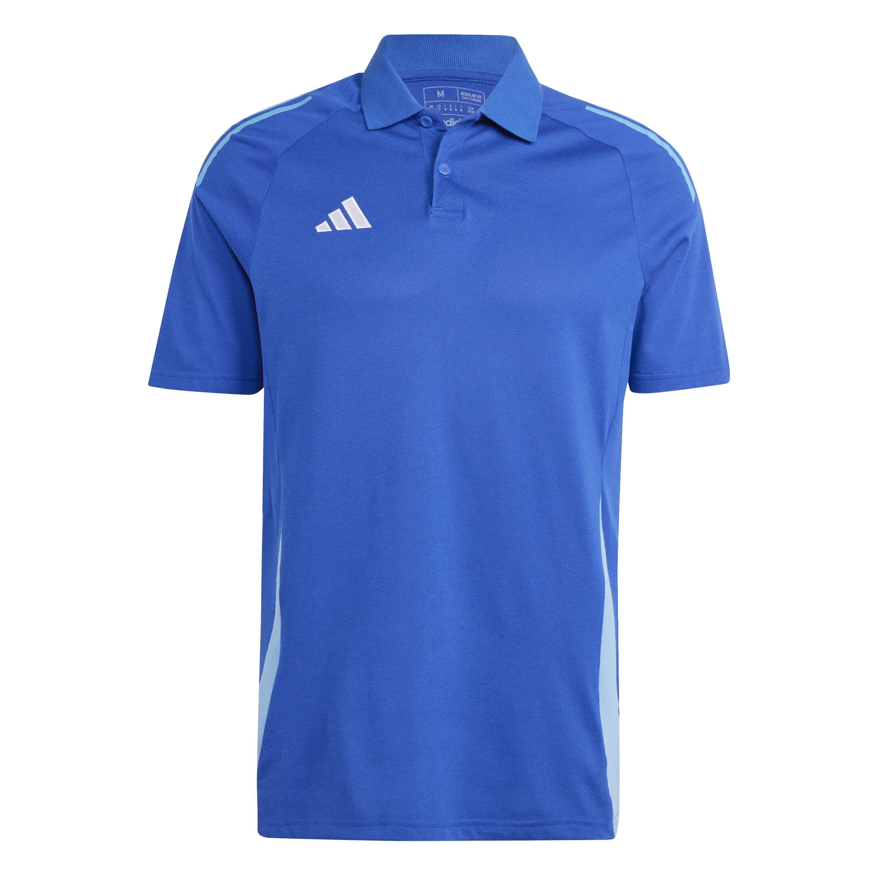 Adidas Men's Tiro24 C Performance Polo Shirt - Royal Blue - XS