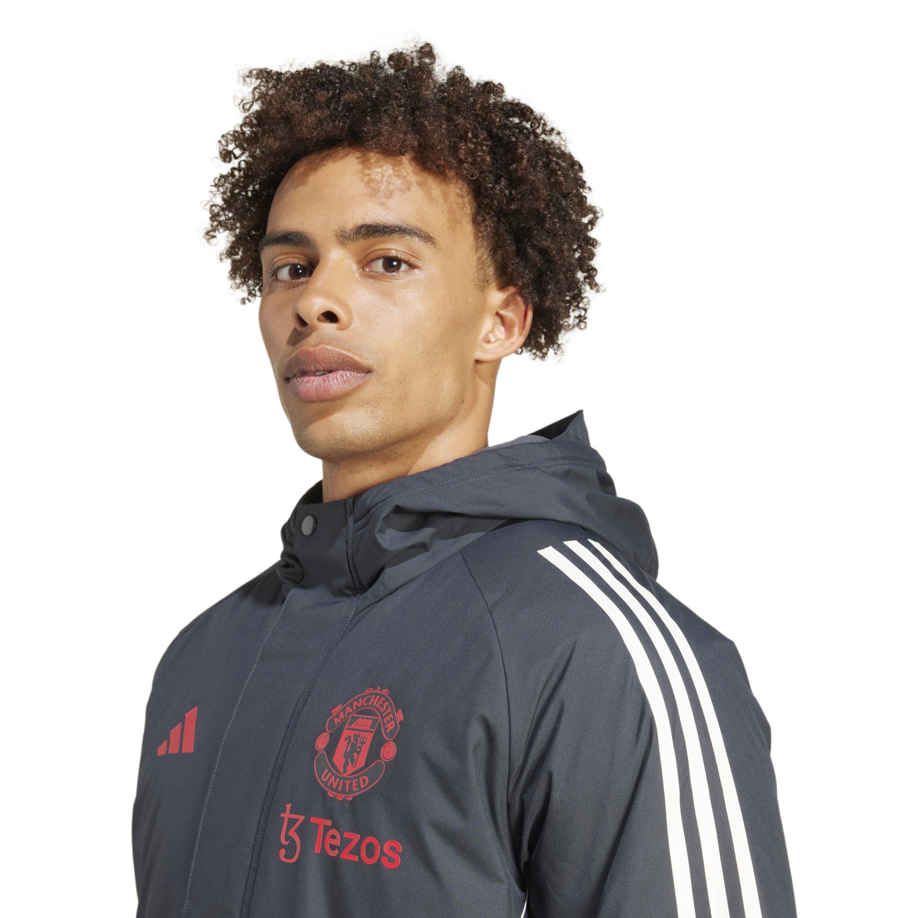 Carbon - adidas - Manchester United Stadium Parka 24/25 Mens - 4