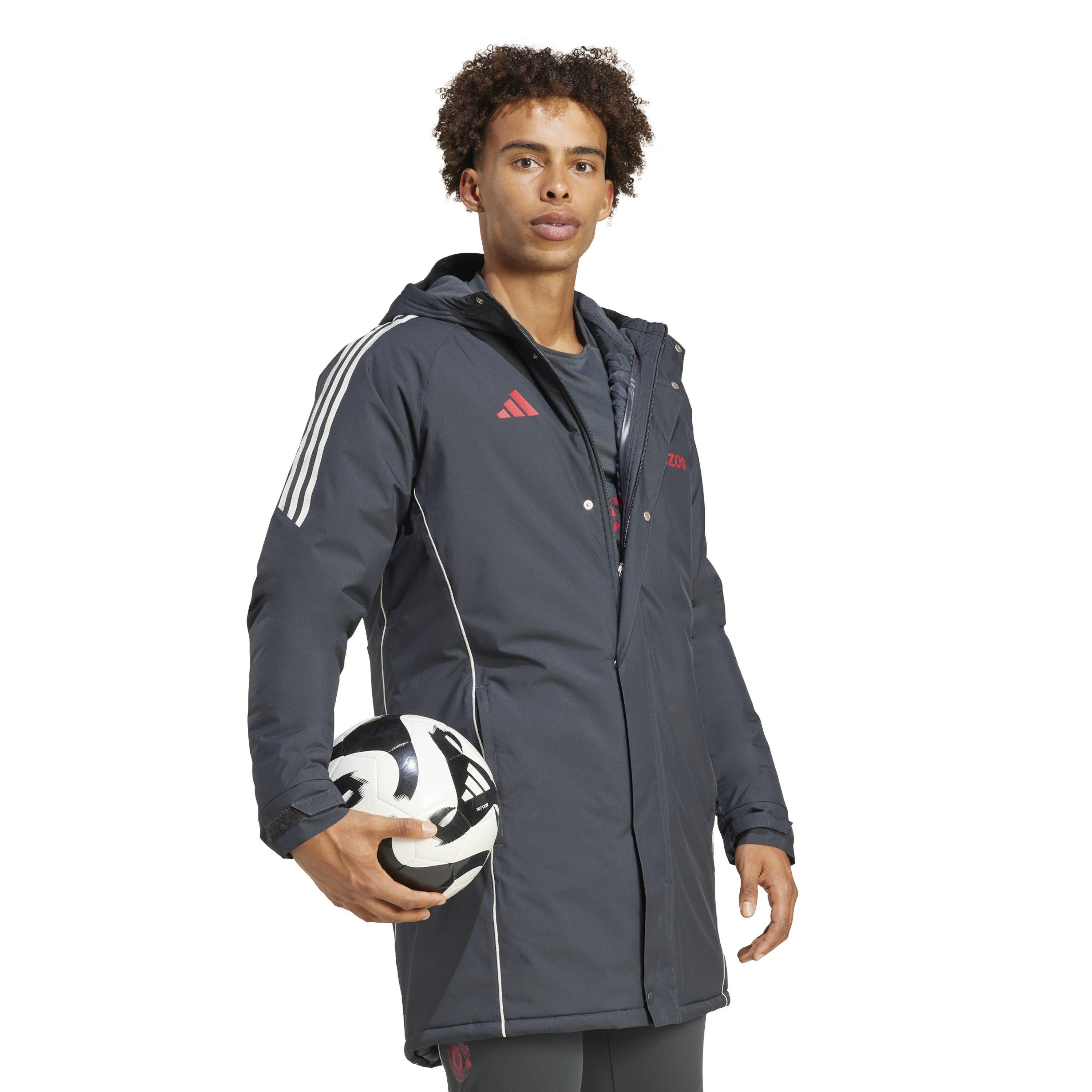 Carbon - adidas - Manchester United Stadium Parka 24/25 Mens - 6