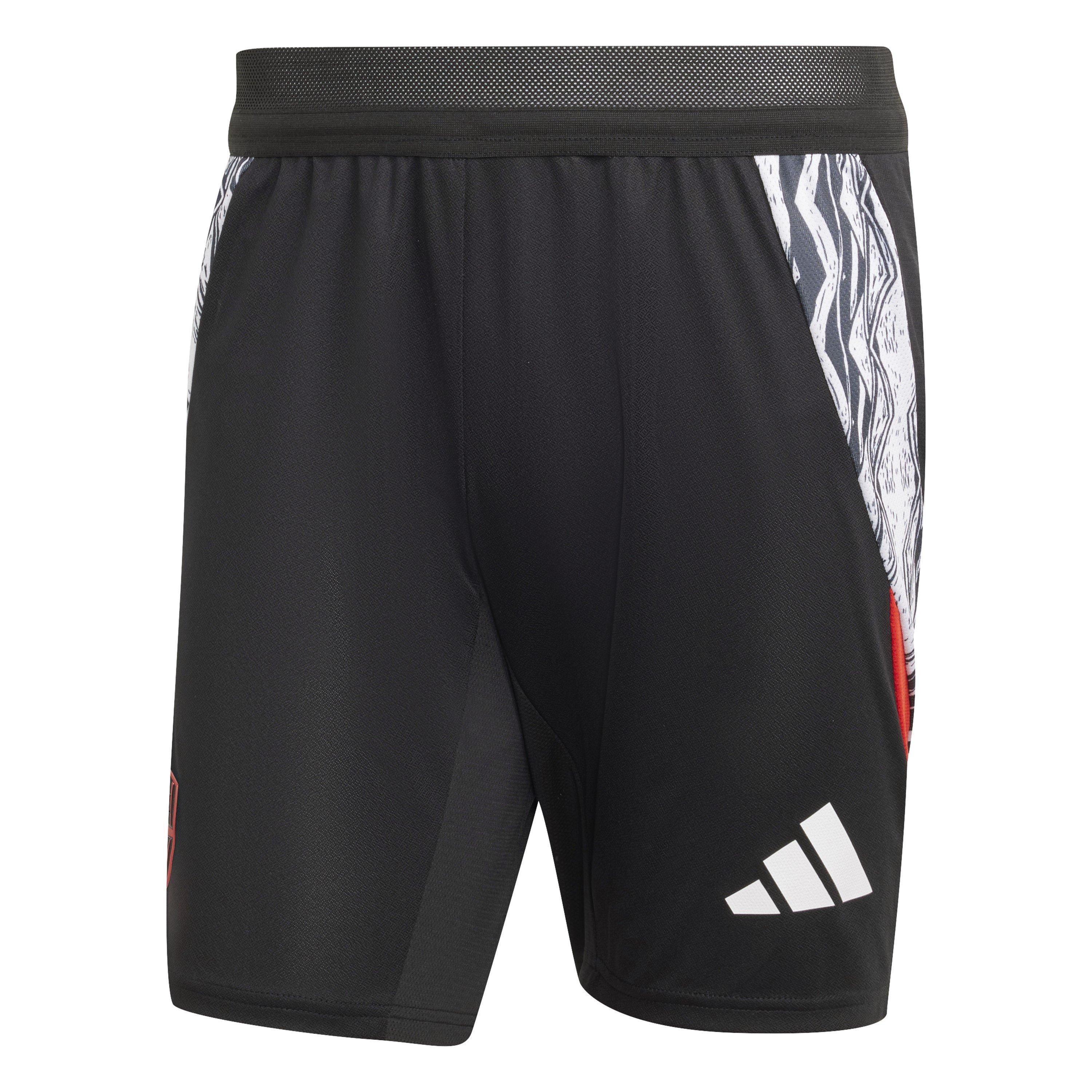 adidas Men's AFC Pro Licensed Football Shorts - Black