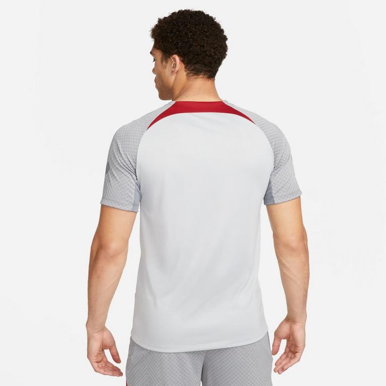 Gris Loup/Rouge - Nike - Pullover mit Reißverschlussdetail Schwarz - 2