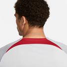 Gris Loup/Rouge - Nike - Pullover mit Reißverschlussdetail Schwarz - 5