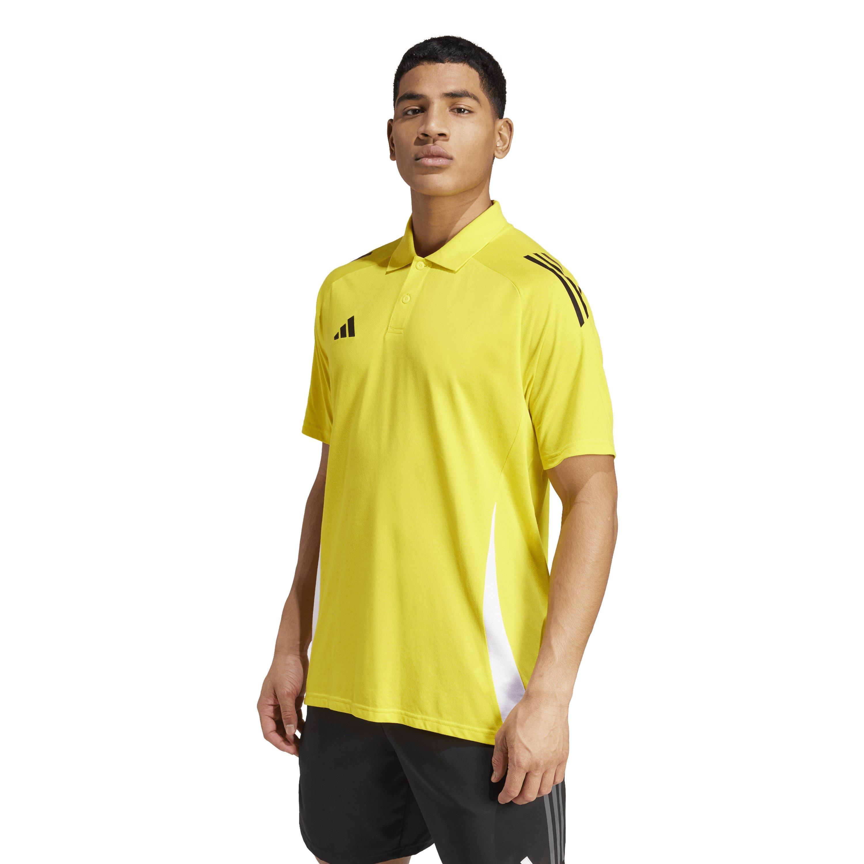 Yellow/White - adidas - Tiro24 C Polo Shirt Mens - 2