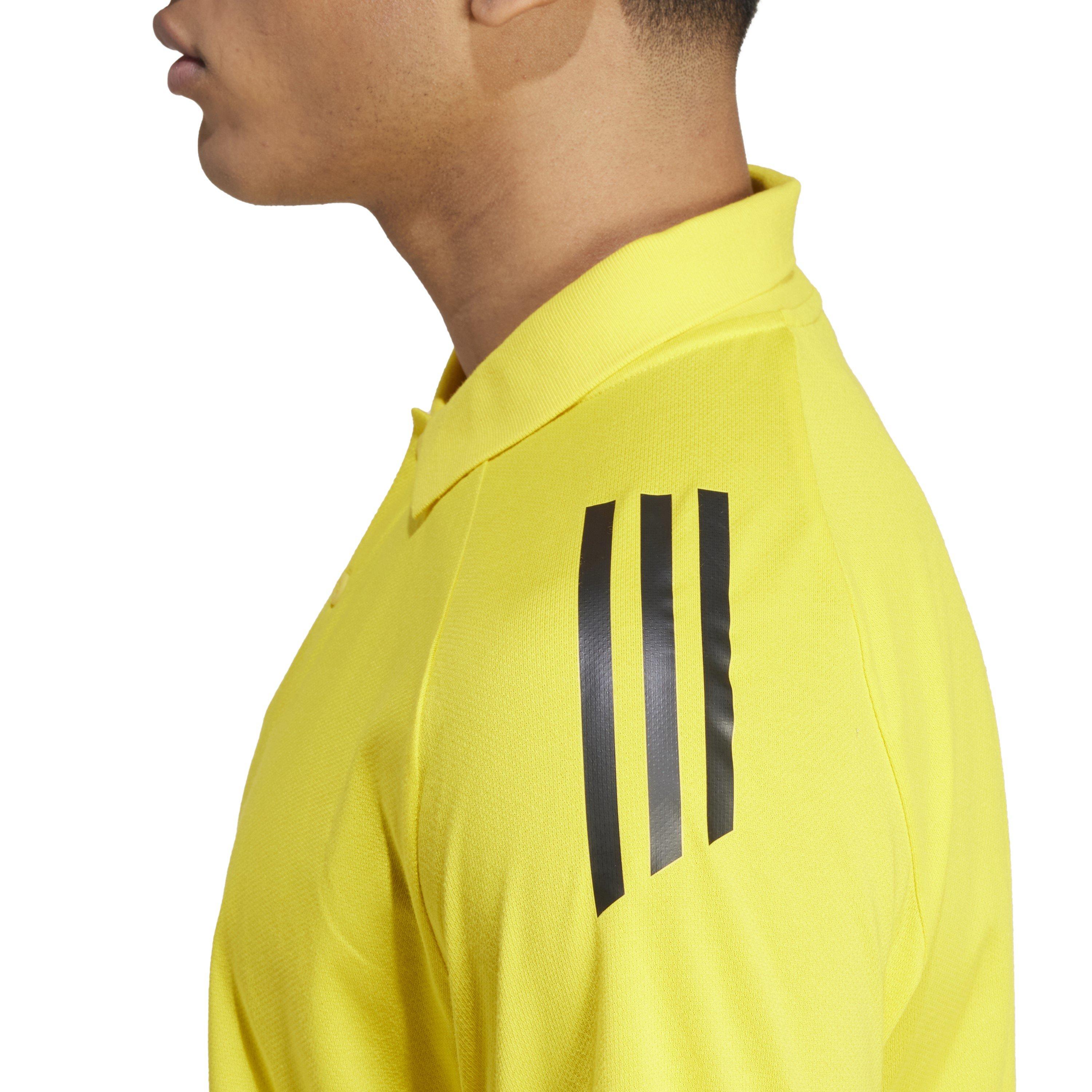 Yellow/White - adidas - Tiro24 C Polo Shirt Mens - 4