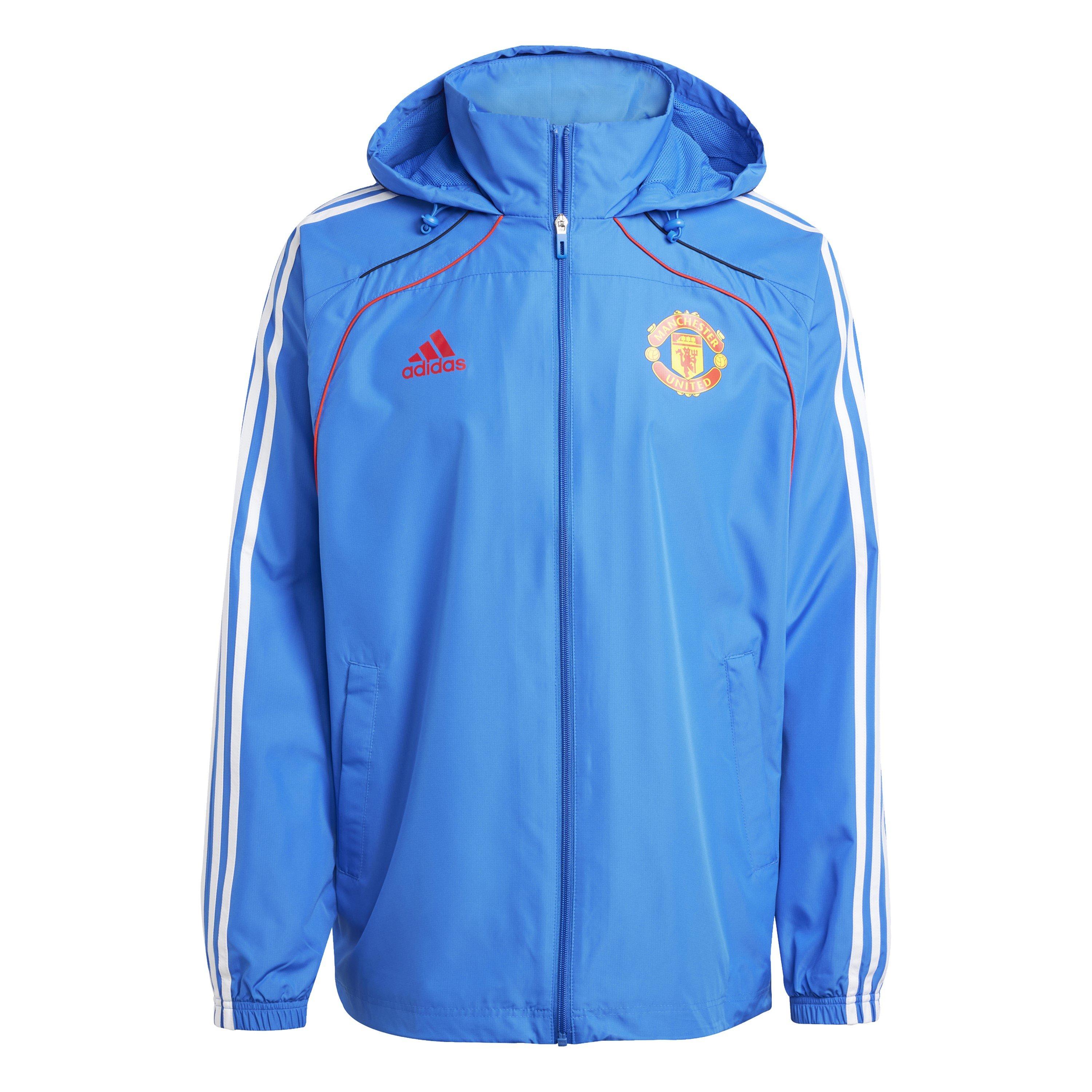 Adidas Men's Manchester United Ubp Windbreaker - Blue - XL