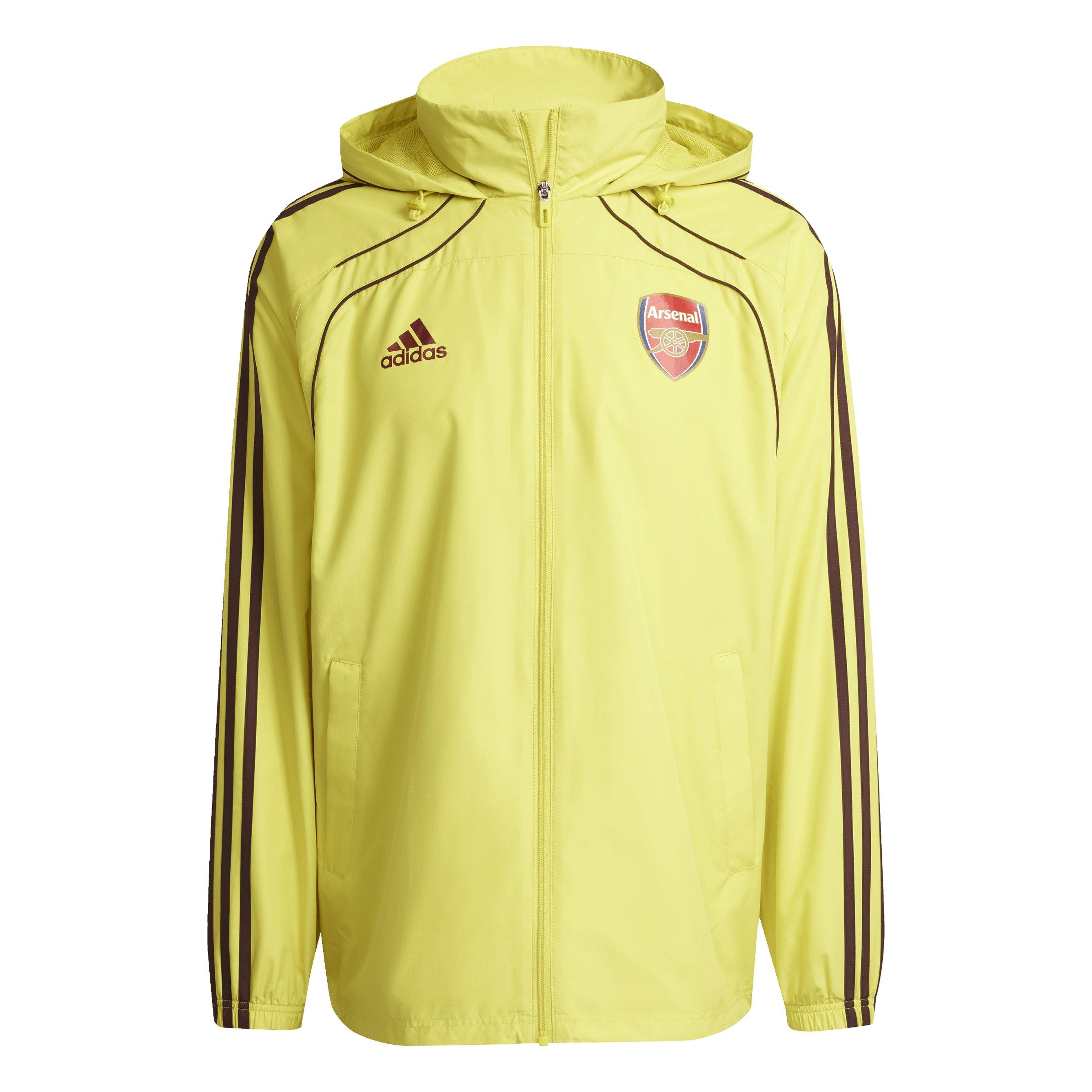 Adidas Men's Arsenal Ubp Windbreaker 24/25 - Pure Sulfur - XL