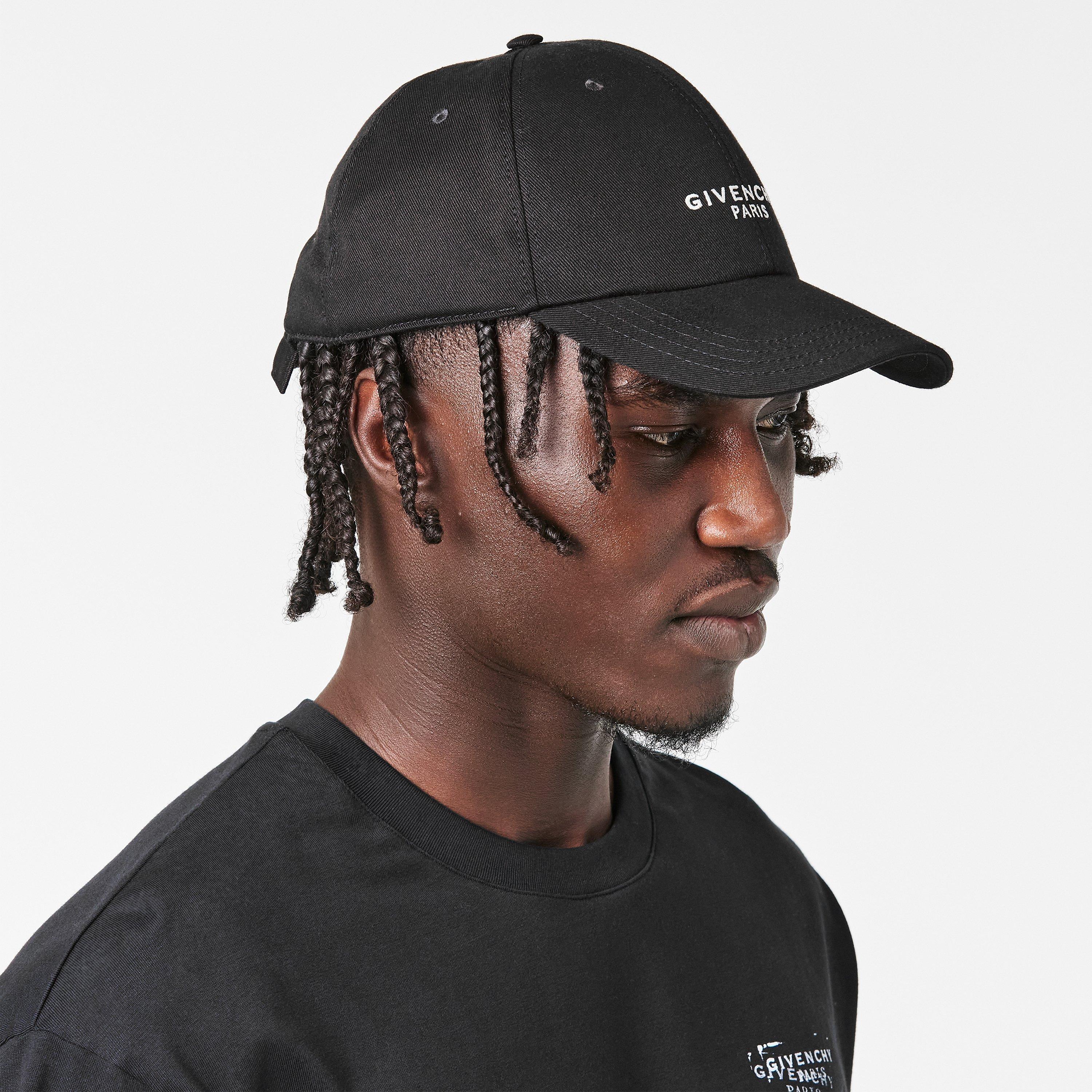 Black - GIVENCHY - Men's GIV Curved Baseball Cap - 3