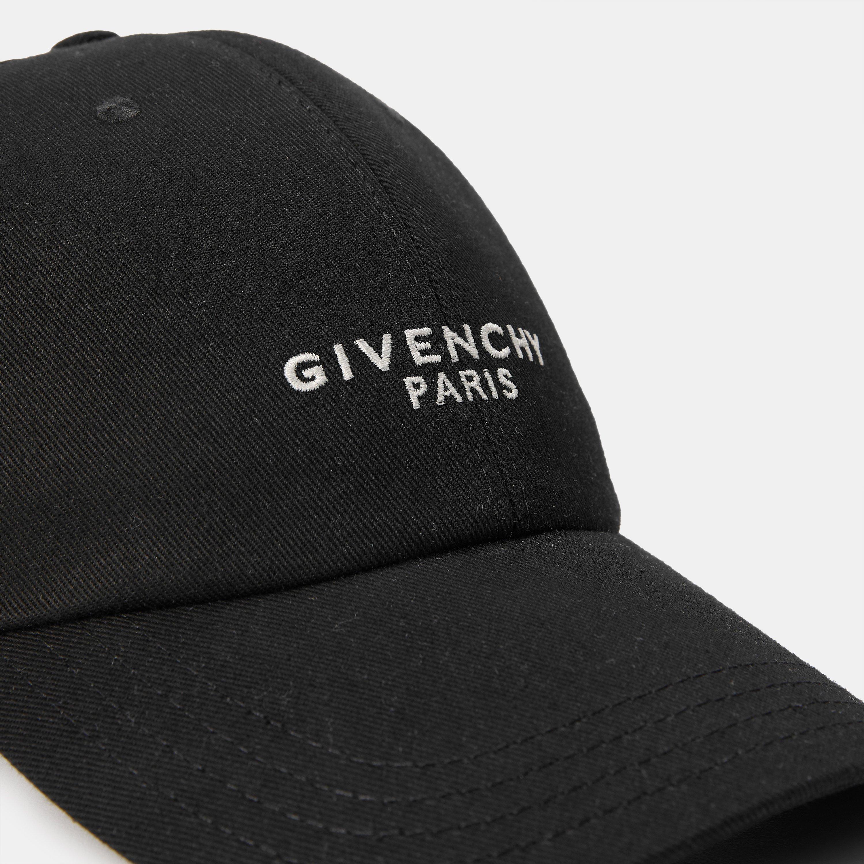 Black - GIVENCHY - Men's GIV Curved Baseball Cap - 4