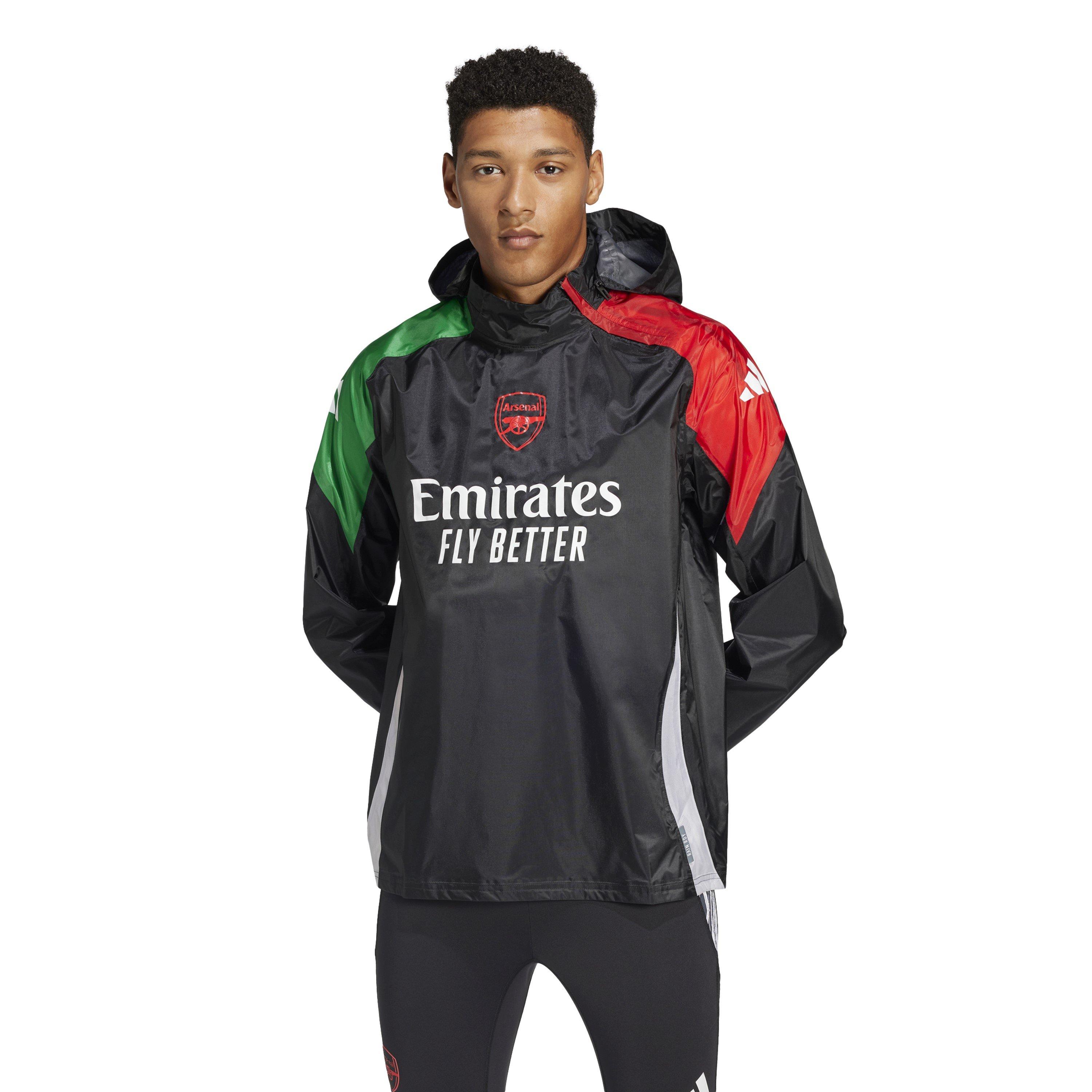 Black - adidas - Arsenal Rain Jacket 24/25 Mens - 2