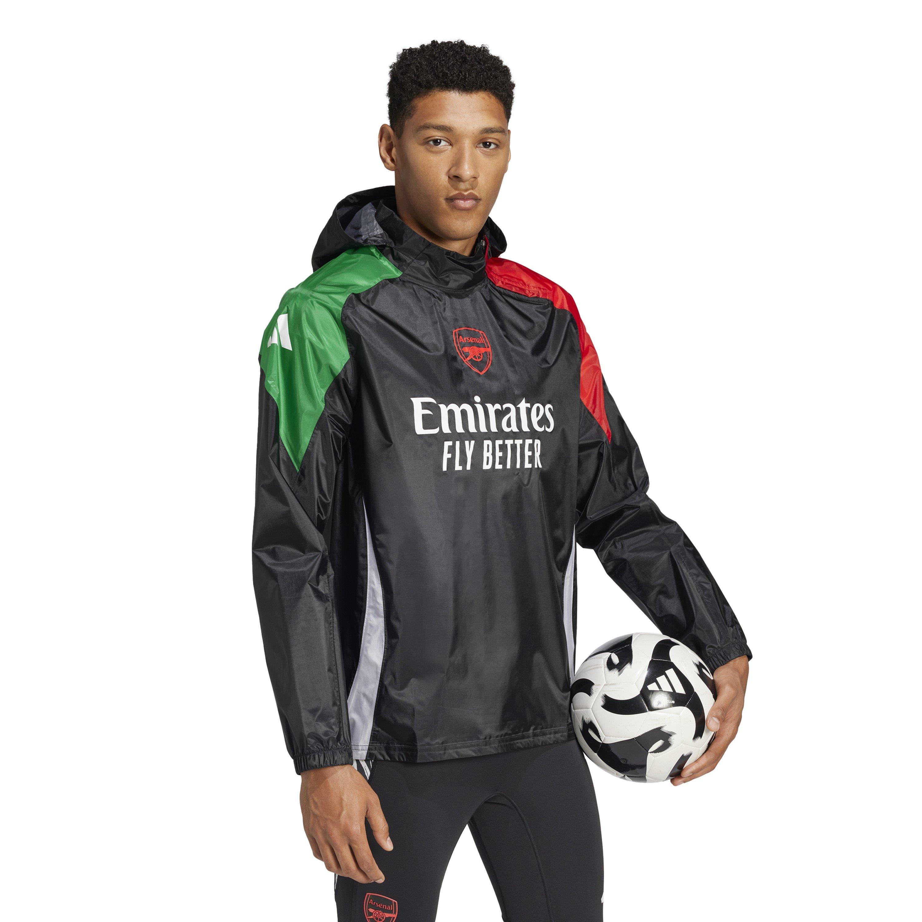 Black - adidas - Arsenal Rain Jacket 24/25 Mens - 6