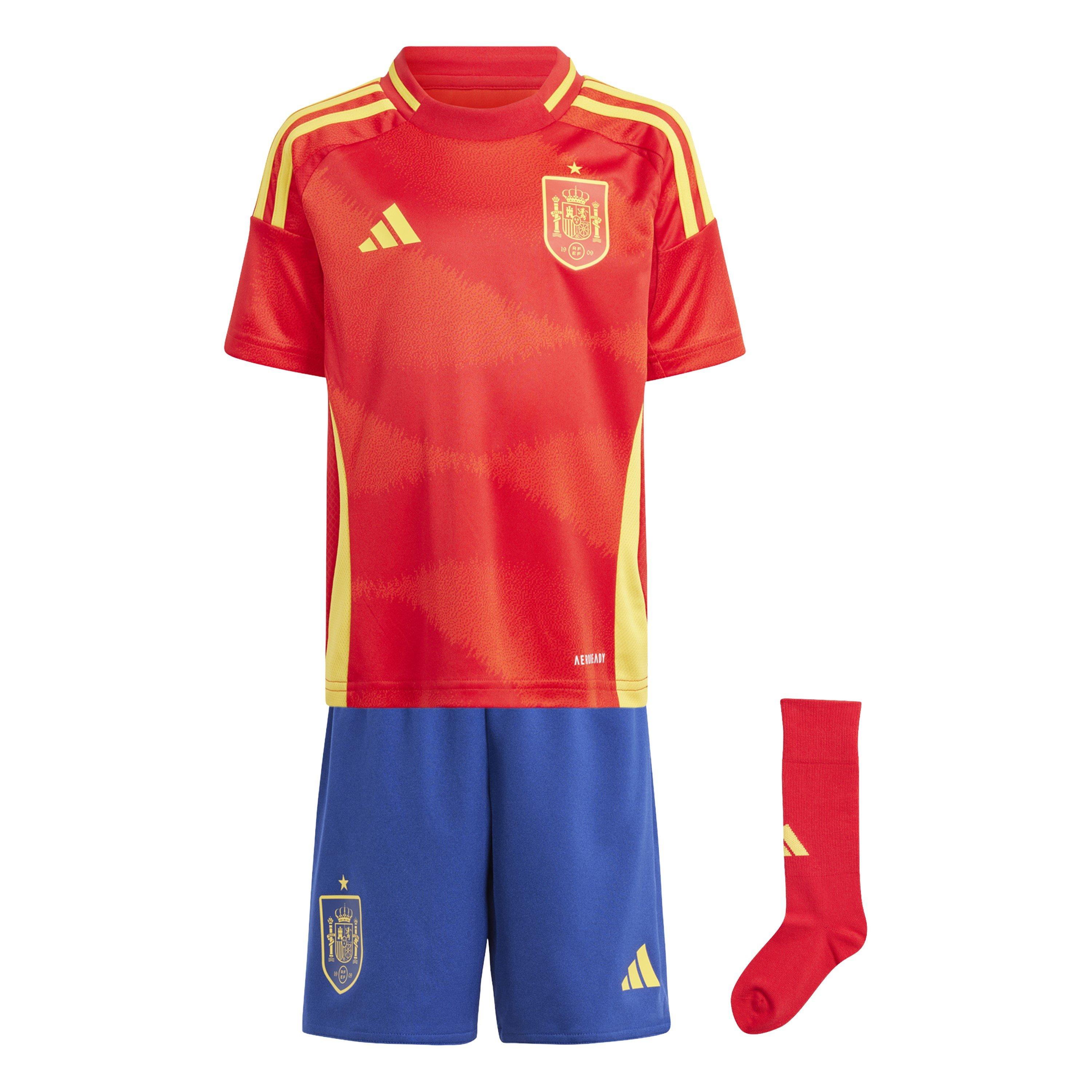 Bedre Scarlet - adidas - Kids adidas Spain Home Minikit 2024 - 1