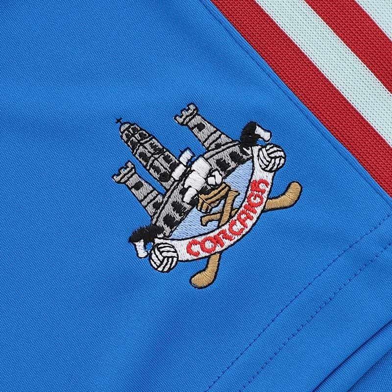 Elec/Blue/Pepp - ONeills - Cork Nepal GAA Poly Shorts Junior - 4