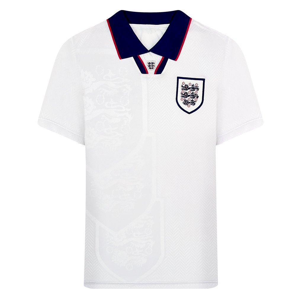White/Blue - Score Draw - Score Draw England Home Shirt 1993/94 - 1