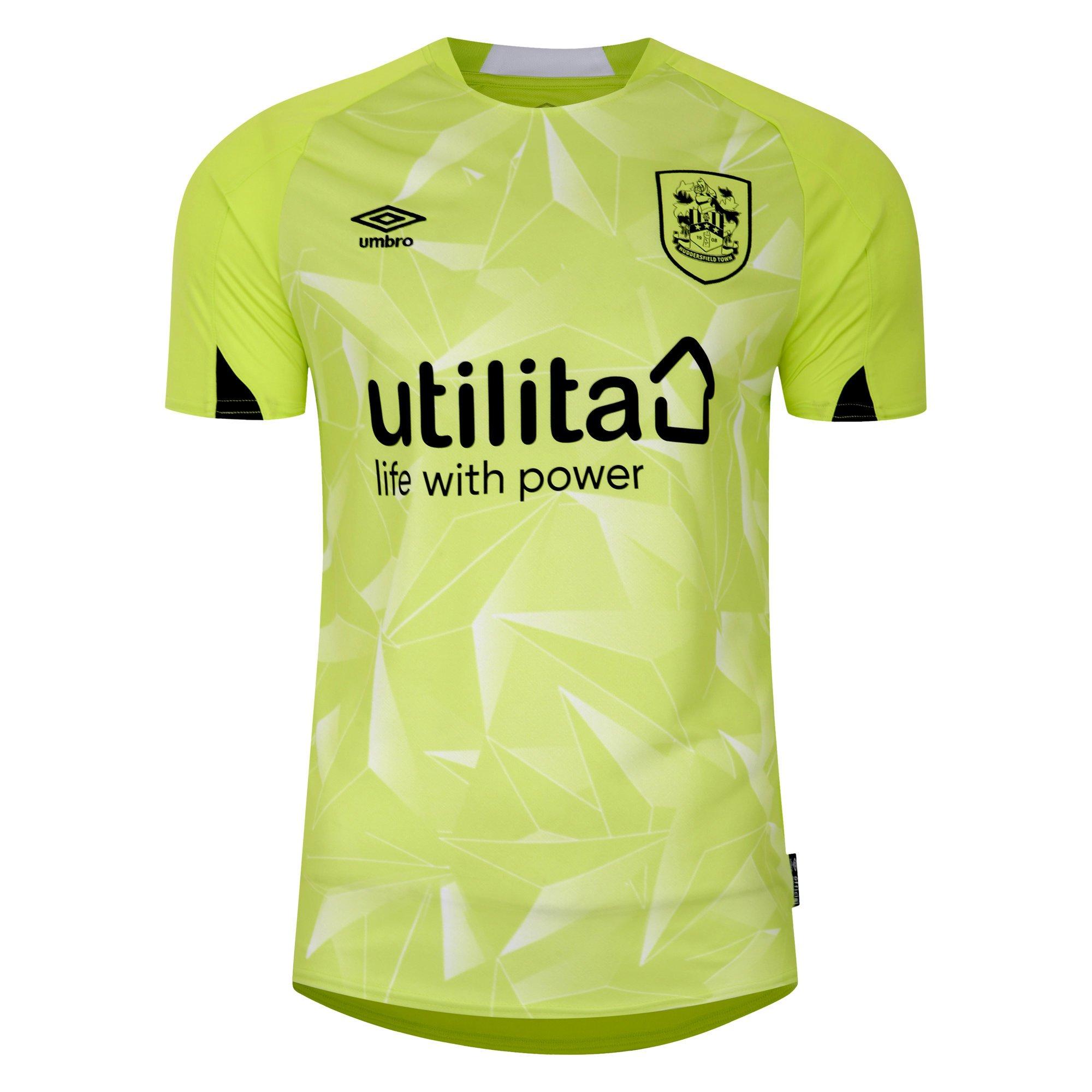 Yellow - Umbro - Men's Huddersfield Junior Domestic Replica Football Shirt