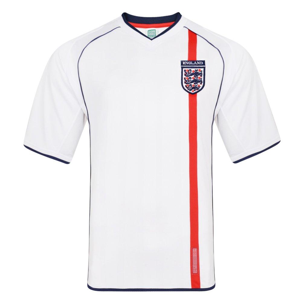 Score Draw Score Draw England Home Shirt 2002 - White/Red - S