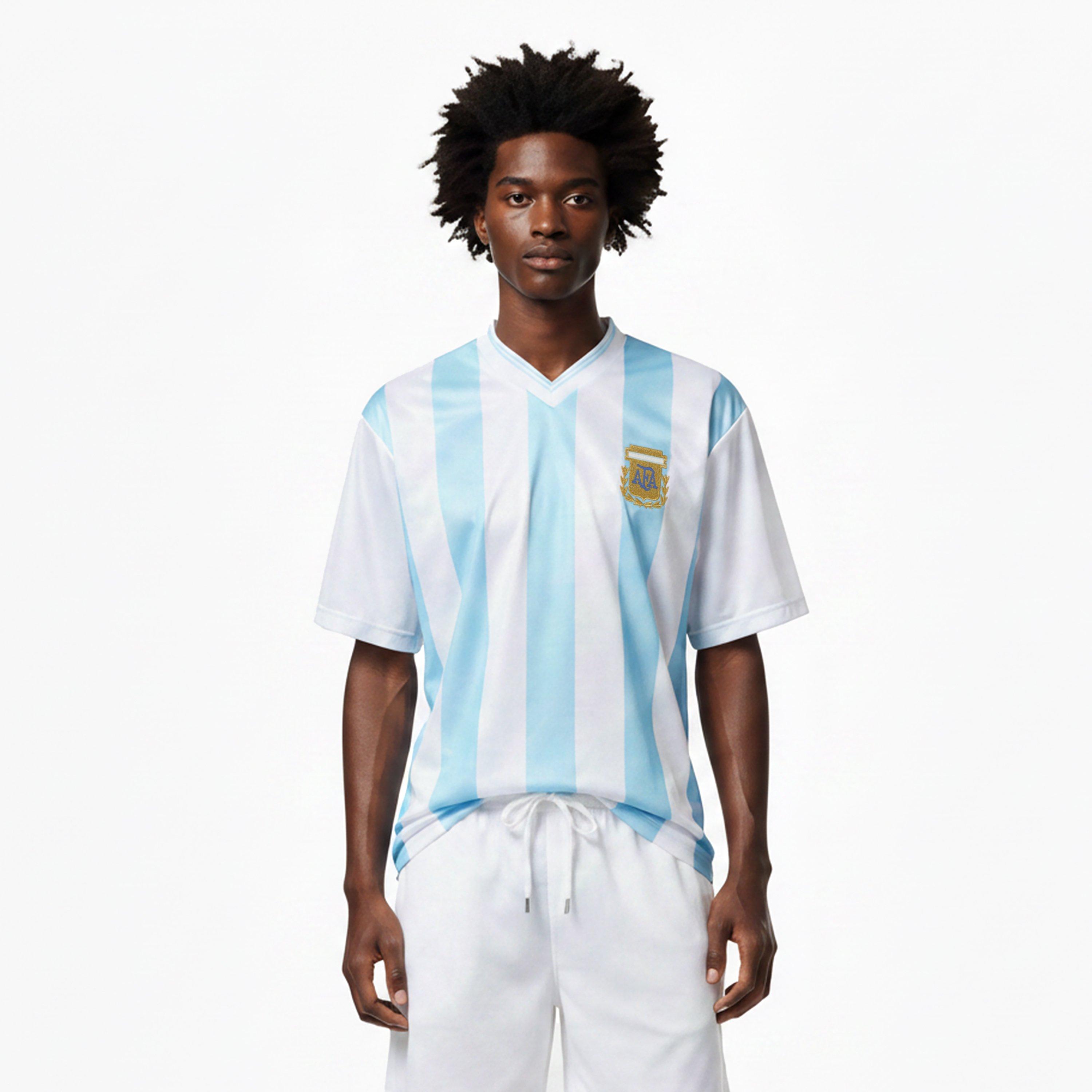 Score Draw | Argentina World Cup Finals No 10 Retro Home Shirt