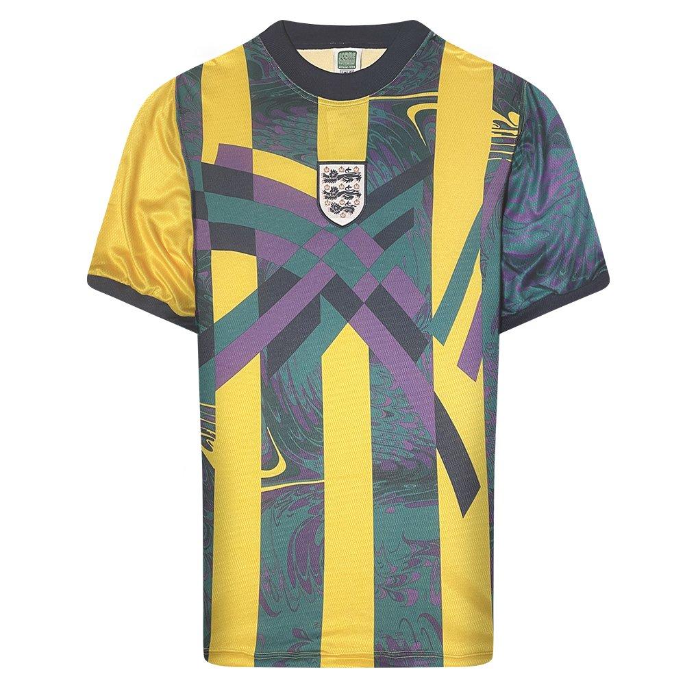 Score Draw Score Draw England Goalkeeper Shirt 1996 - Yellow/Green - L