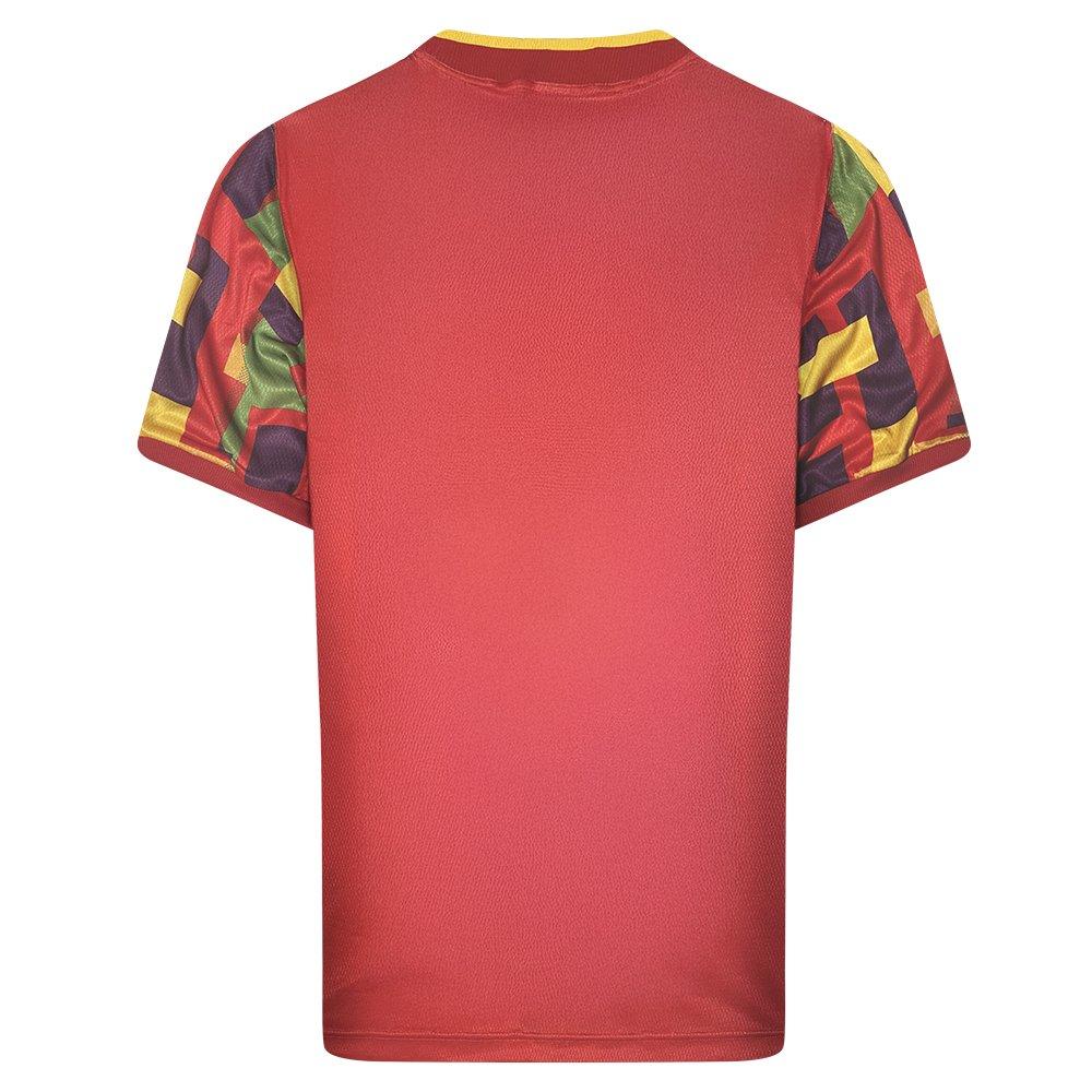 Red/Blue - Score Draw - ENG 96 GK Jsy Sn63 - 2