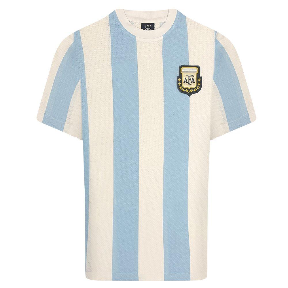Blue/White - 10 - Score Draw - Score Draw Argentina Home Shirt 1986 - 1