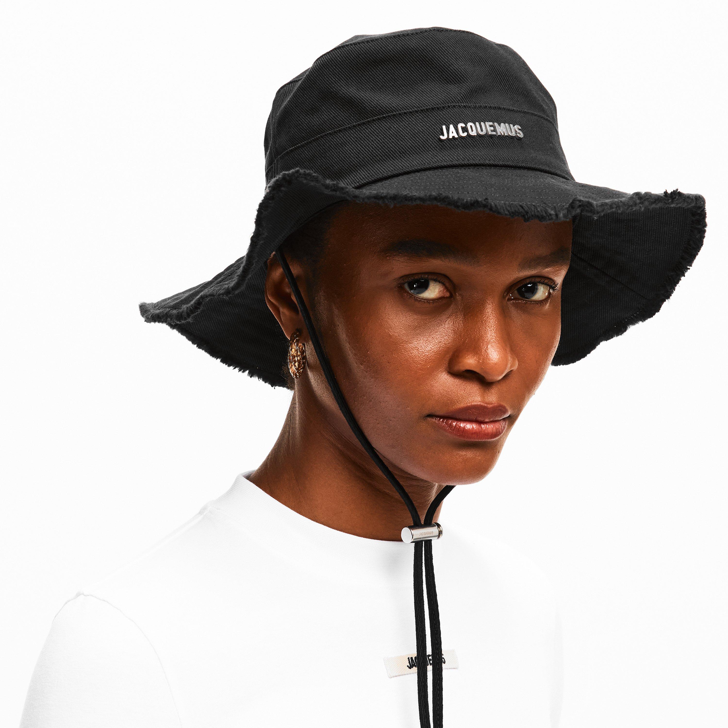 Black - Jacquemus - Women's Jacquard Bucket Hat - 3