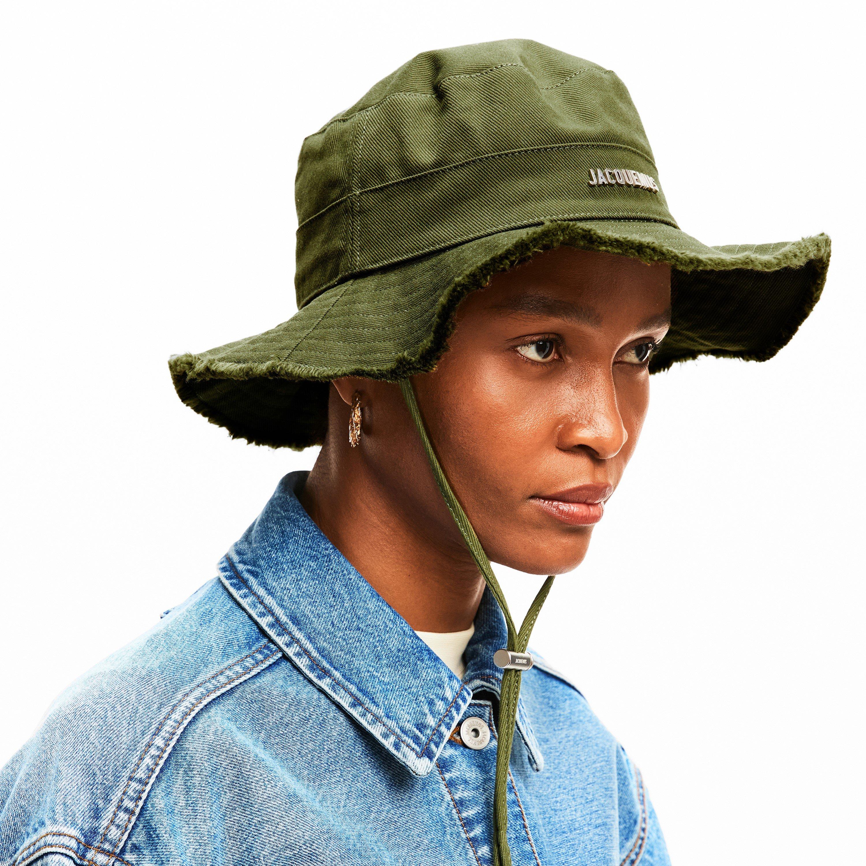 Khaki - Jacquemus - Women's Jacquard Bucket Hat - 3