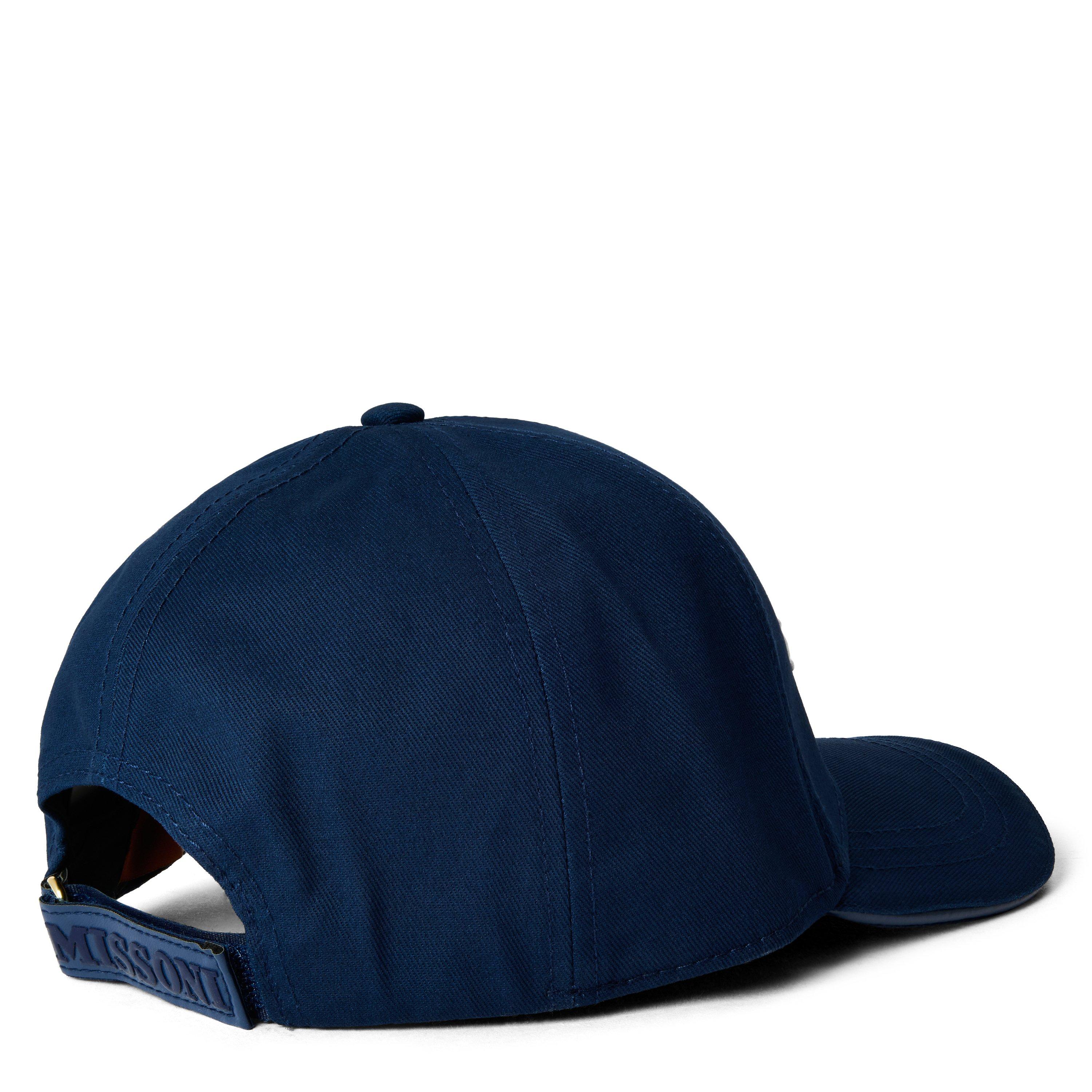 Navy - Missoni - Missoni LogoPrintCap Sn00 - 2
