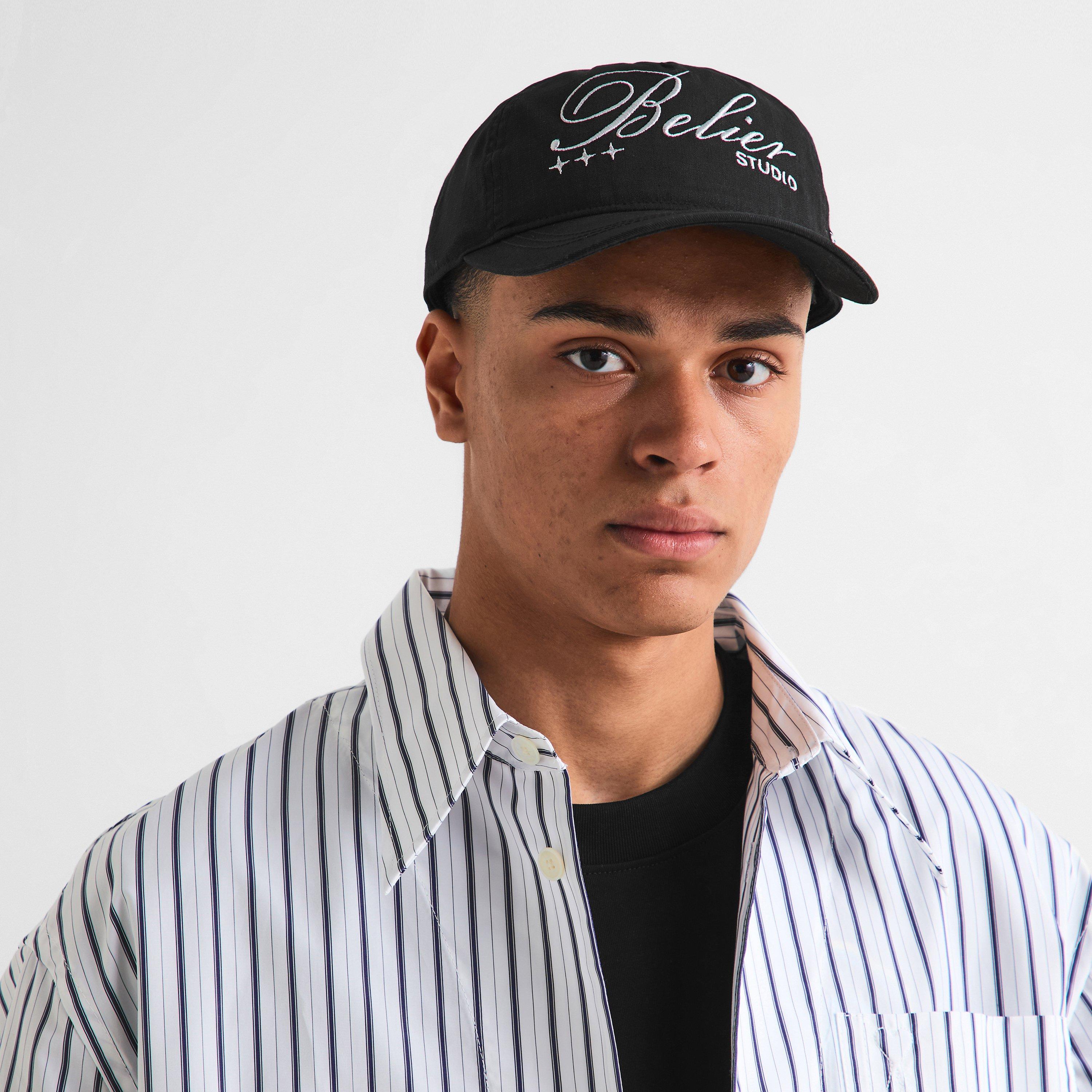Black - BELIER - Men's Baseball Cap - 3