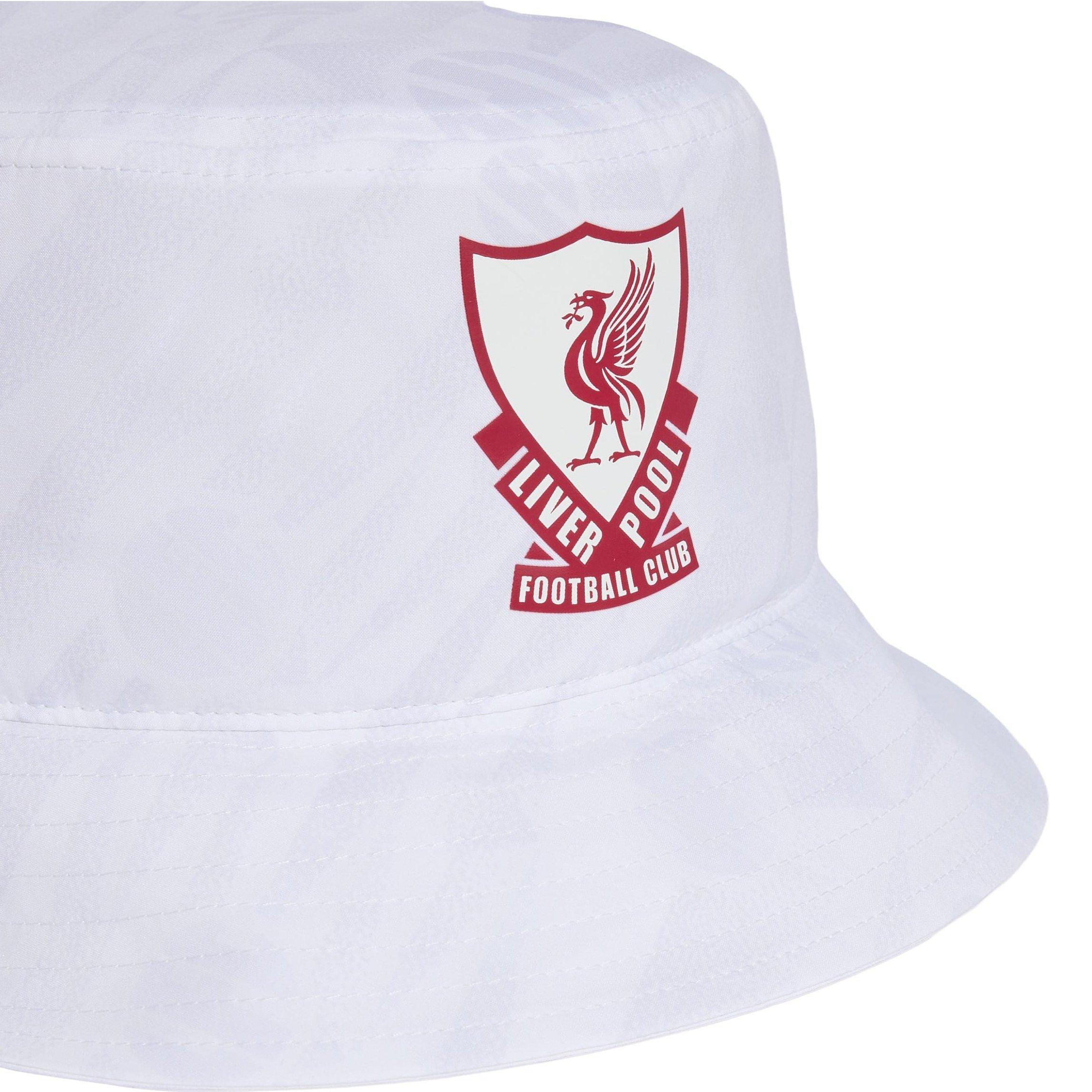 White/Red - adidas - Liverpool Bucket Hat - 3
