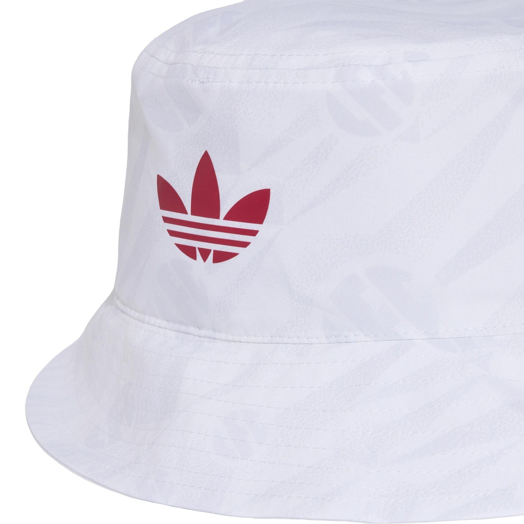 White/Red - adidas - Liverpool Bucket Hat - 4