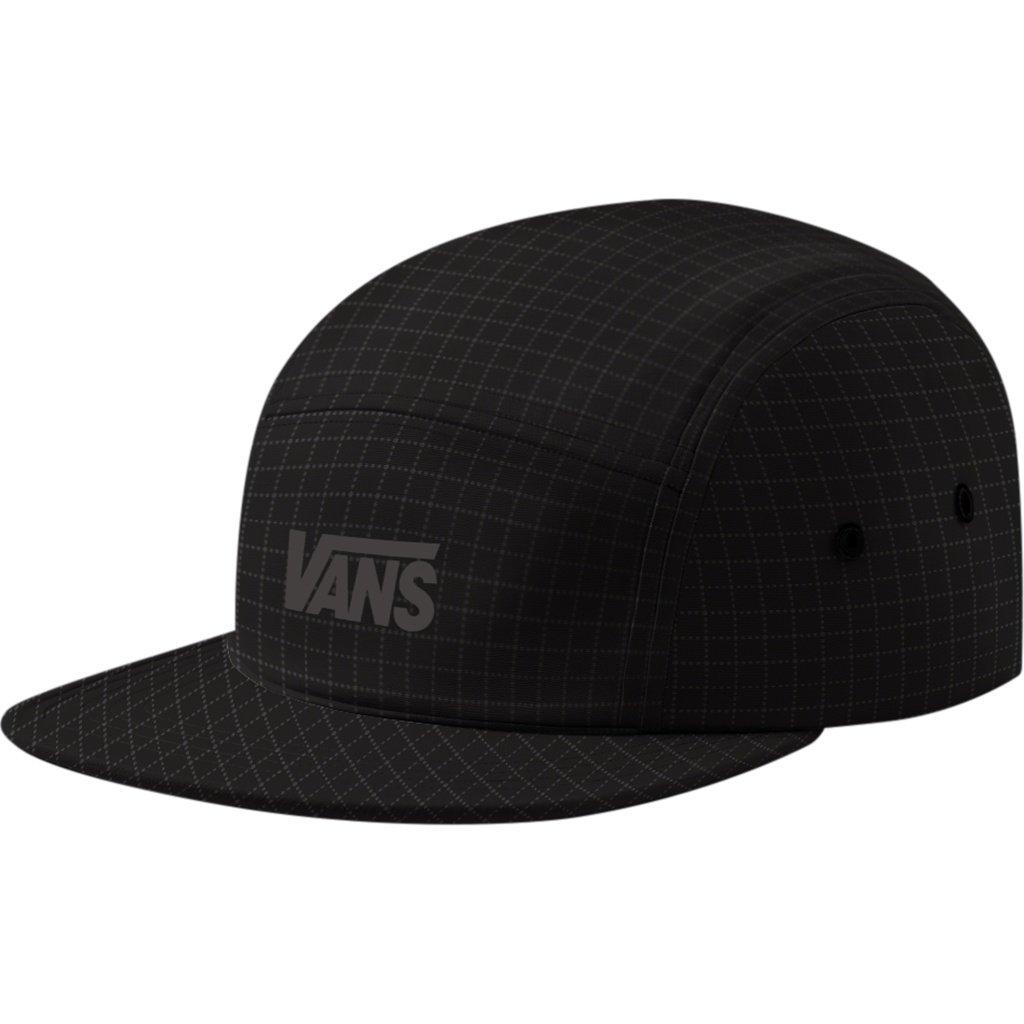Black - Vans - Stretch Logo Camper Baseball Cap