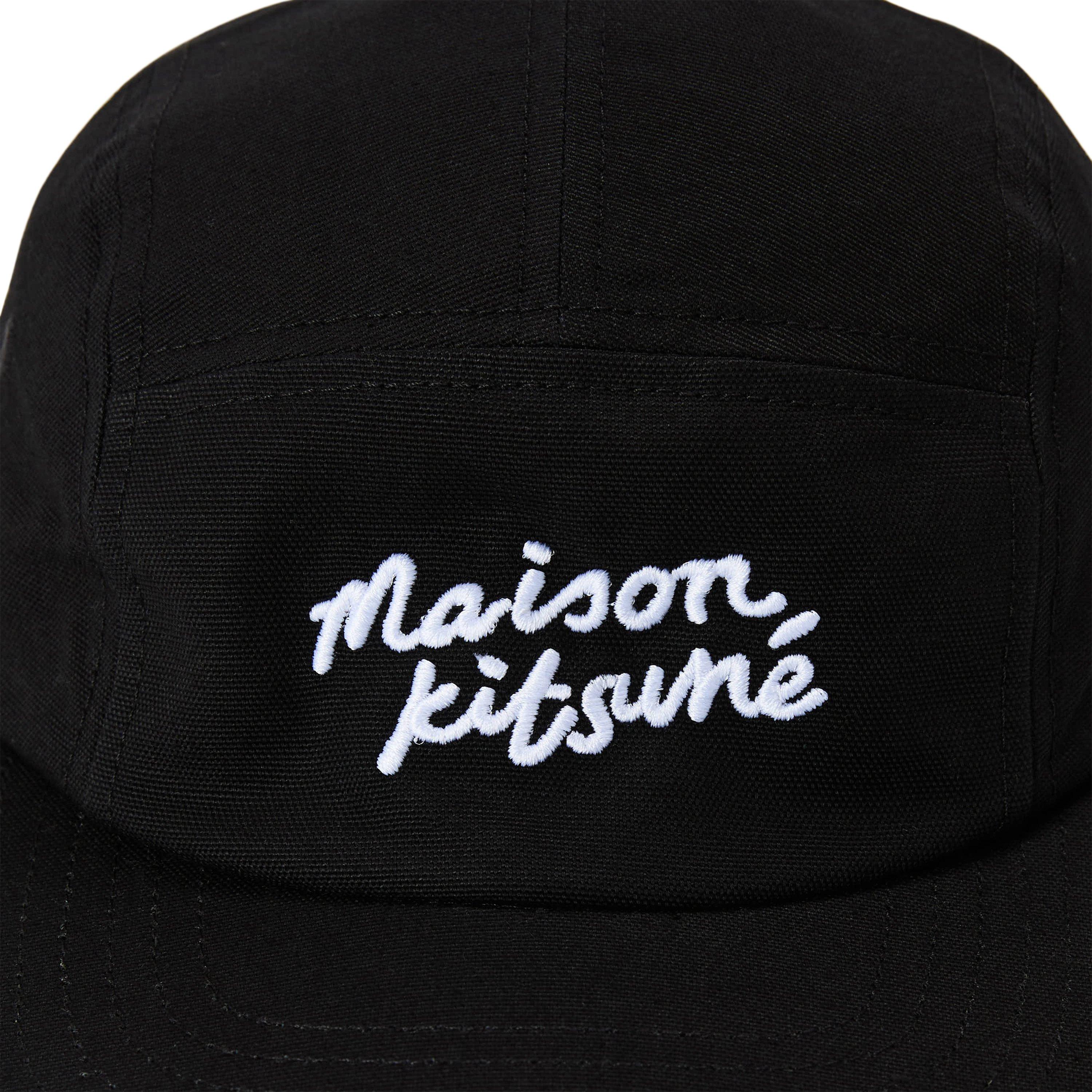 Black - Maison Kitsune - Men's Handwriting Baseball Cap - 3