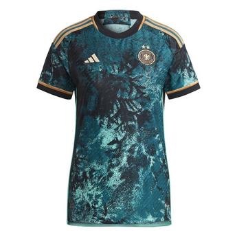 adidas Germany Authentic Away Shirt 2023 2024 Womens