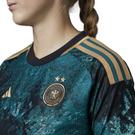 Teal - adidas - Germany Authentic Away Shirt 2023 Womens - 10