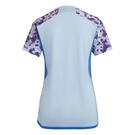 Bleu - adidas - For Ted Baker Blue Allover Magnolia Printed Shirt - 9