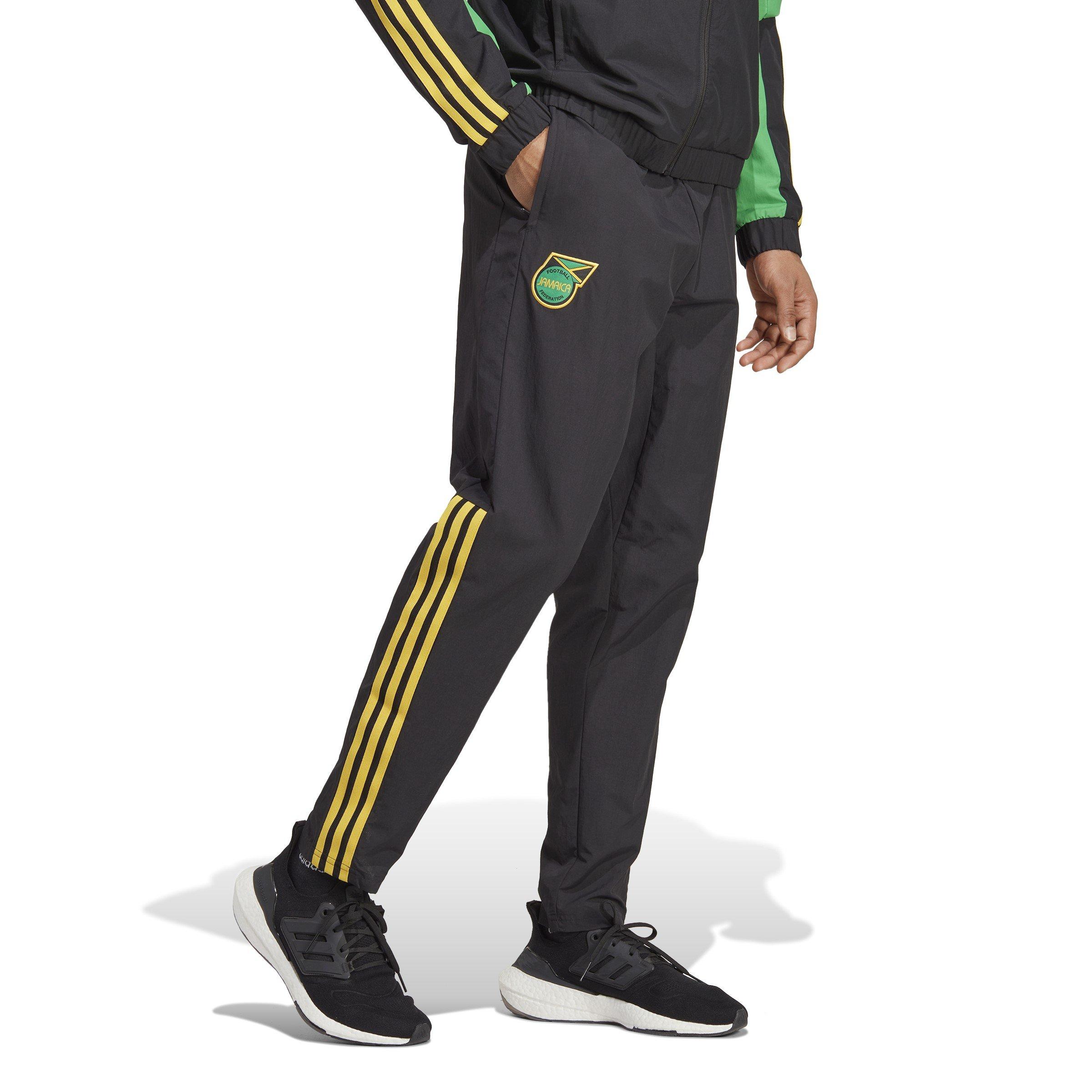 Schwarz - adidas - Jamaica Pre Match Tracksuit Bottoms 2023 Adults - 2