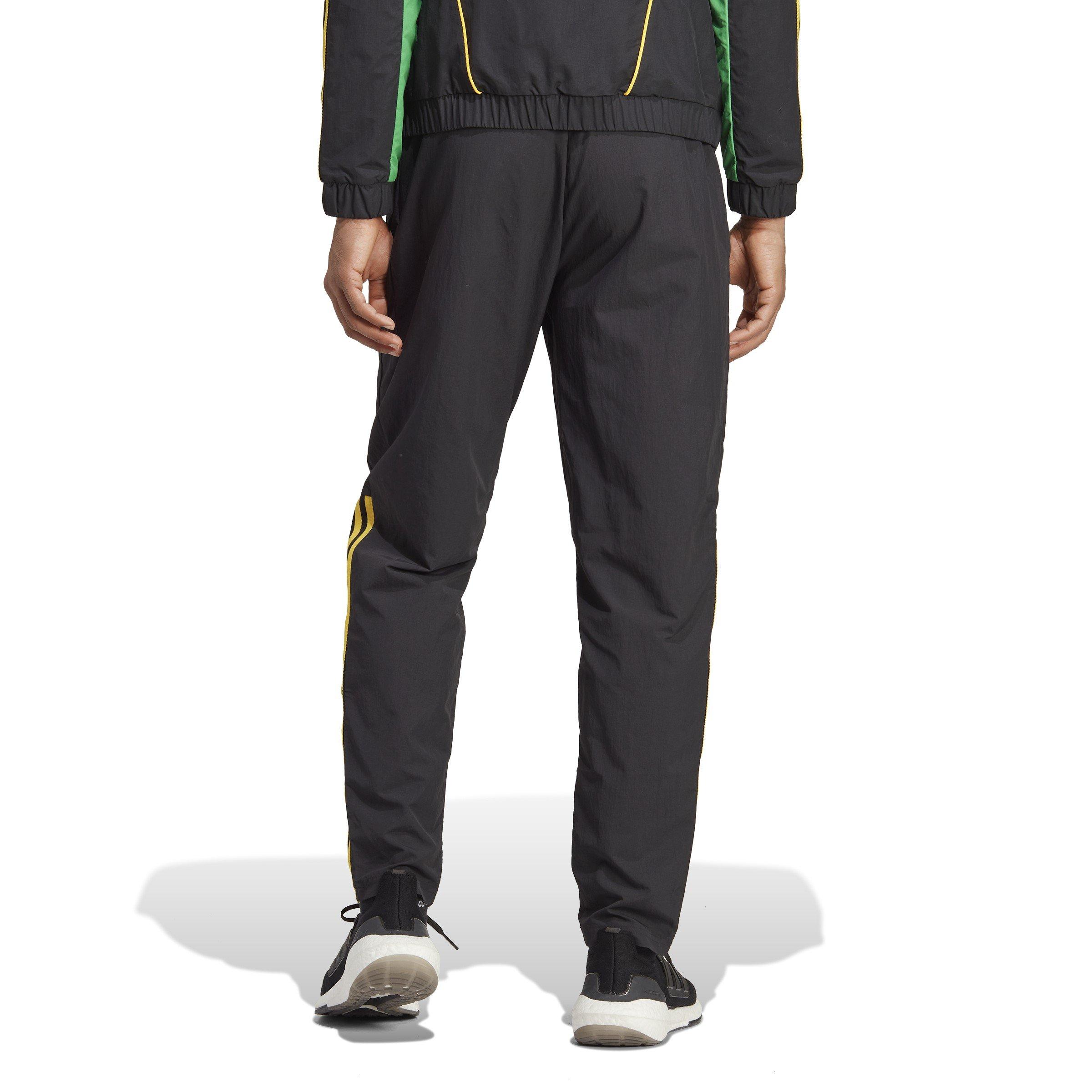 Schwarz - adidas - Jamaica Pre Match Tracksuit Bottoms 2023 Adults - 3