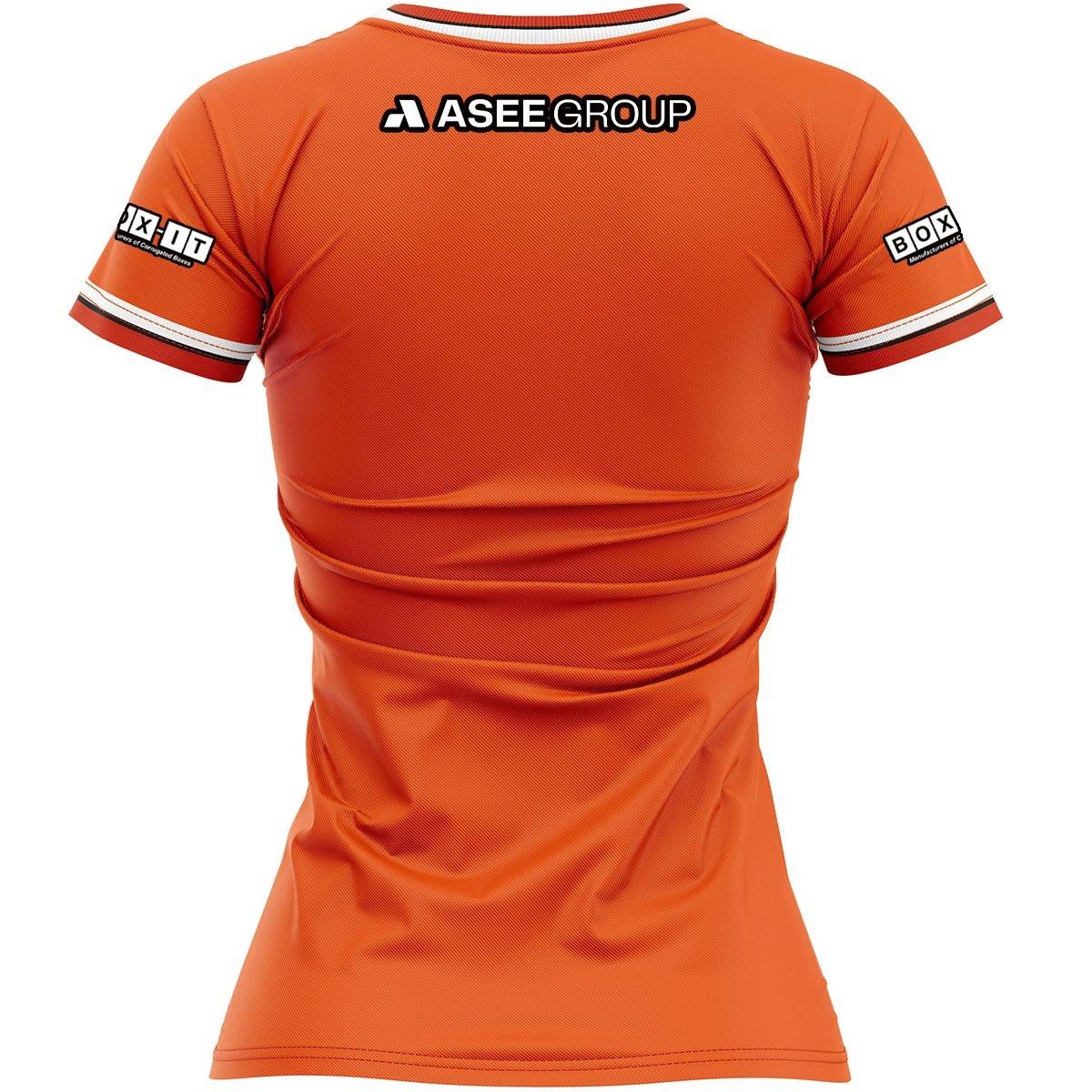 Orange/White - McKeever Sports - Armagh Home Shirt 2025 Womens - 2