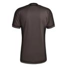 Marron - adidas - Adish embroidered cotton T-shirt - 11