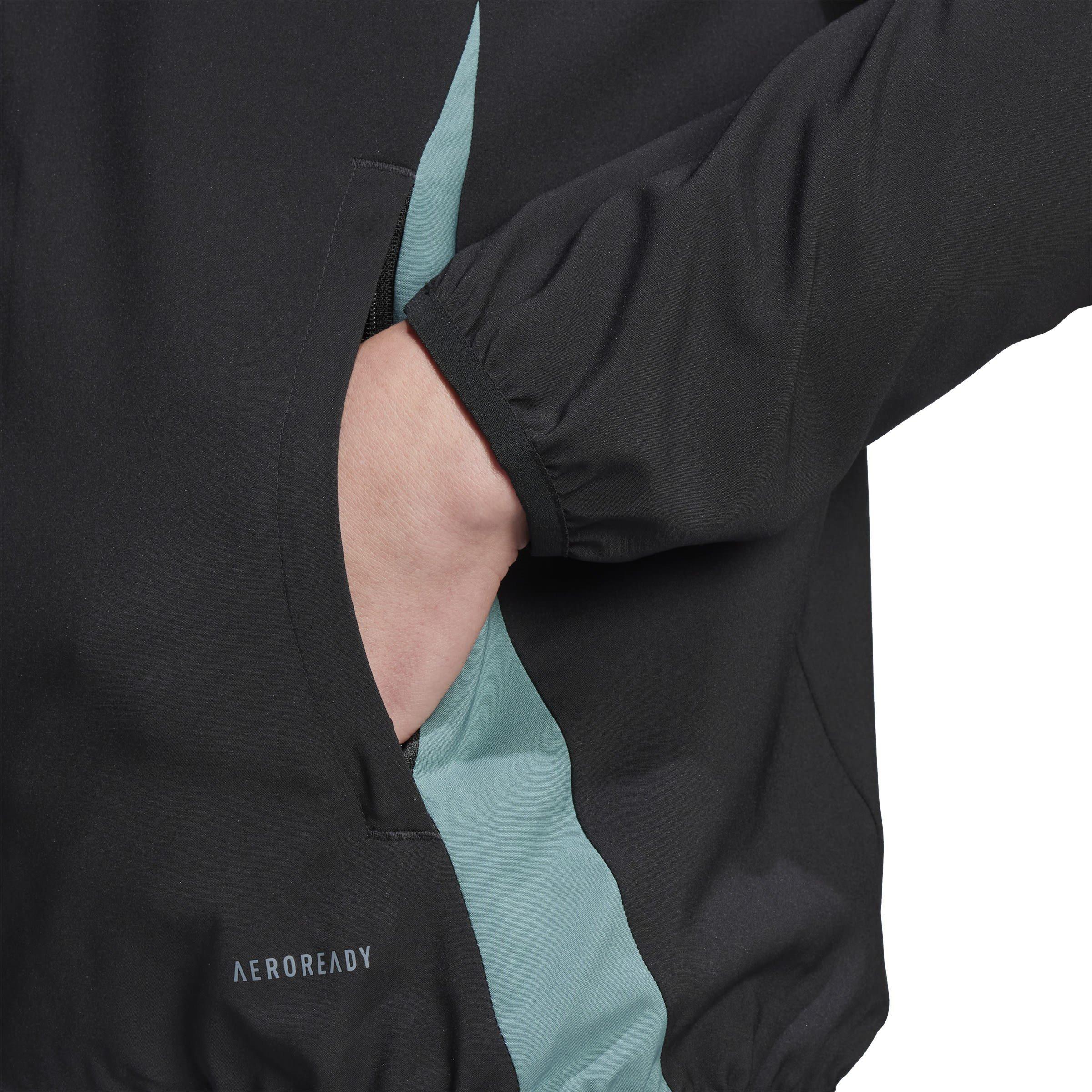 Black - adidas - Bayern Munich Anthem Jacket 2025 2026 Adults - 4