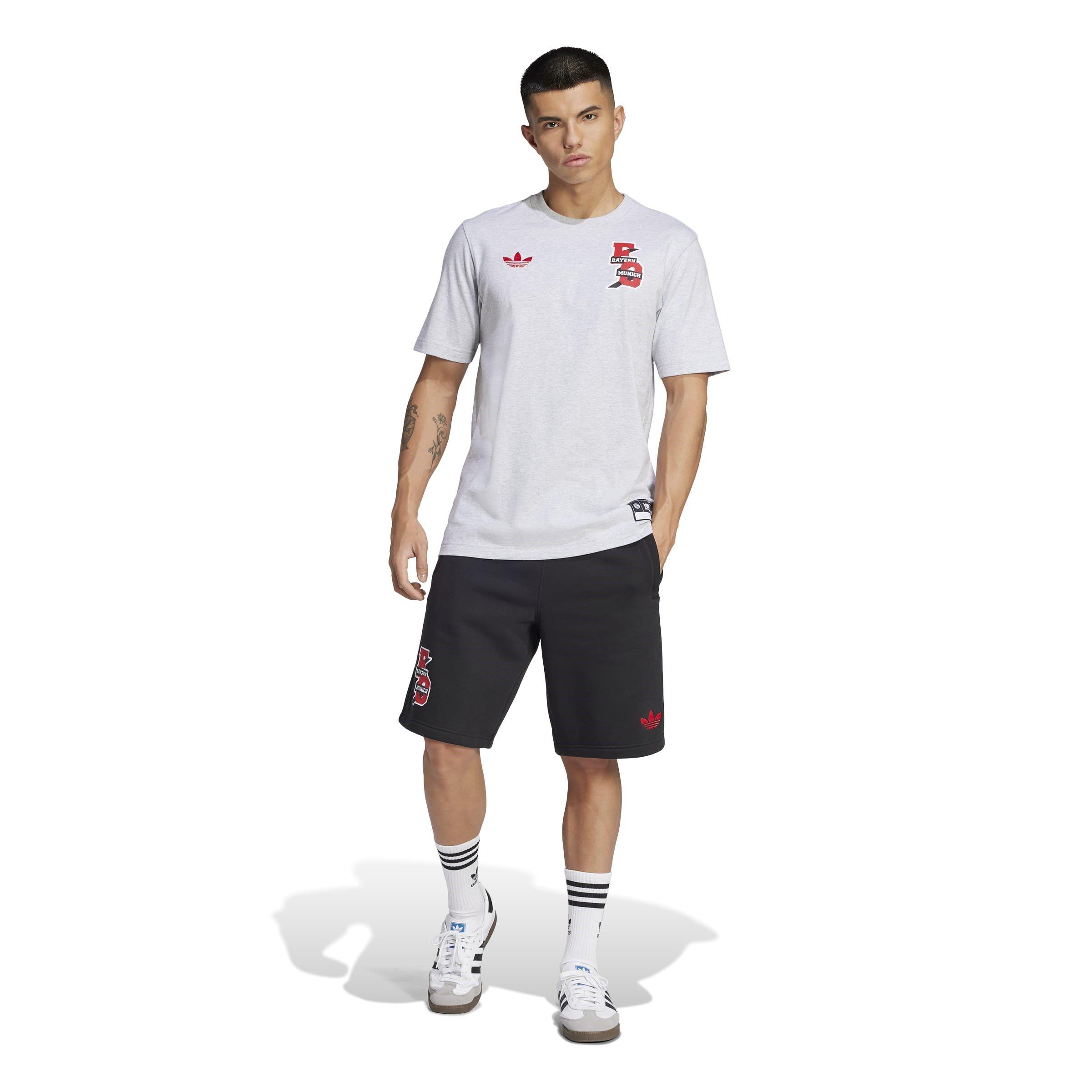 Grey Heather - adidas - FC Bayern VRCT Tee - 7