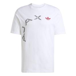 adidas Ajax Amsterdam Graphic T Shirt Adults