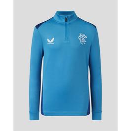 Castore Castore Rangers Quarter Zip Top 2023 2024 Juniors