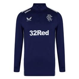 Castore Rangers quarter Zip Top 2023 2024 Adults