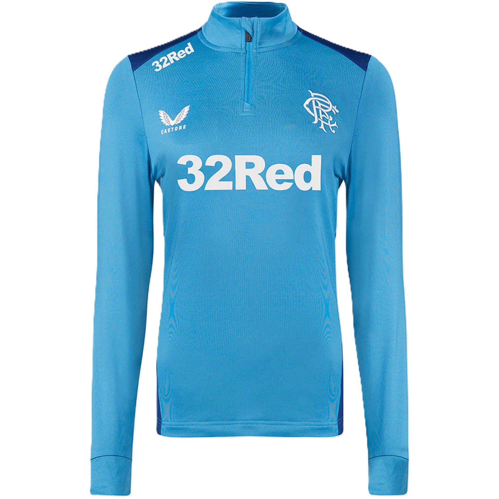 Castore Rangers 1/4 Zip Top 2023 2024 Adults