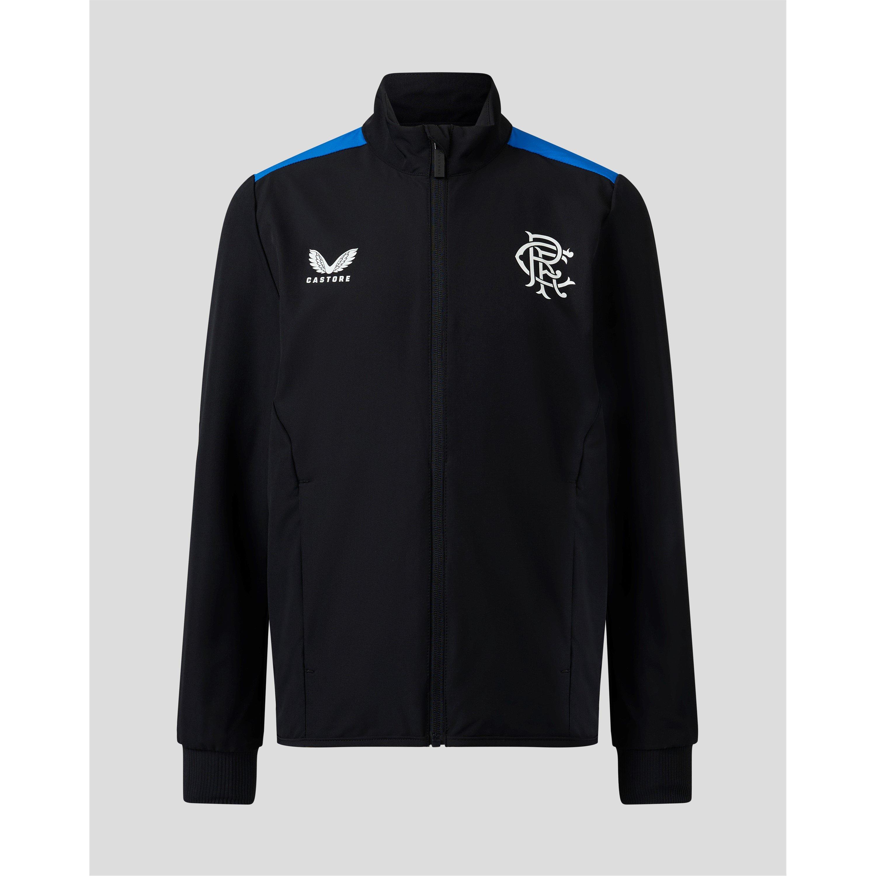 Castore Men's Rangers Anthem Jacket 2023 2024 Adults - Blue - 3XL